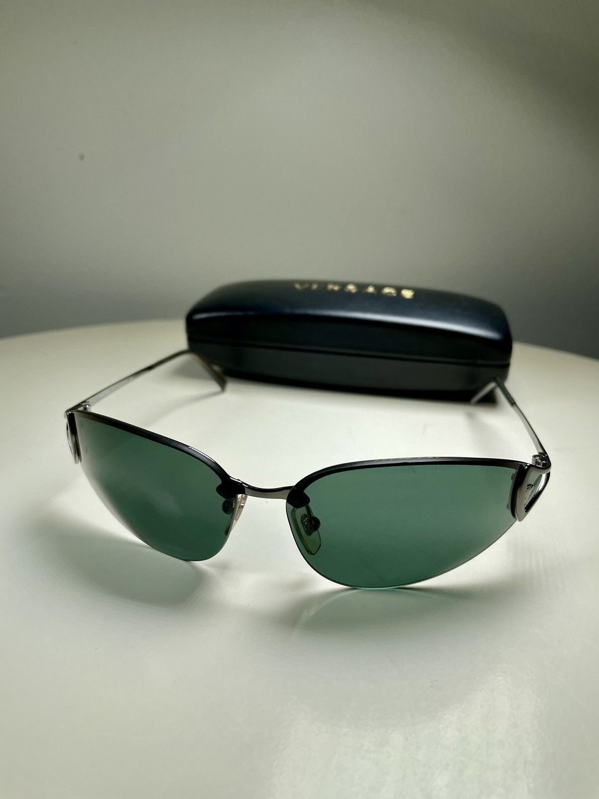 Versace × Vintage Vintage Versace Sunglasses Size ONE SIZE - 9 Thumbnail