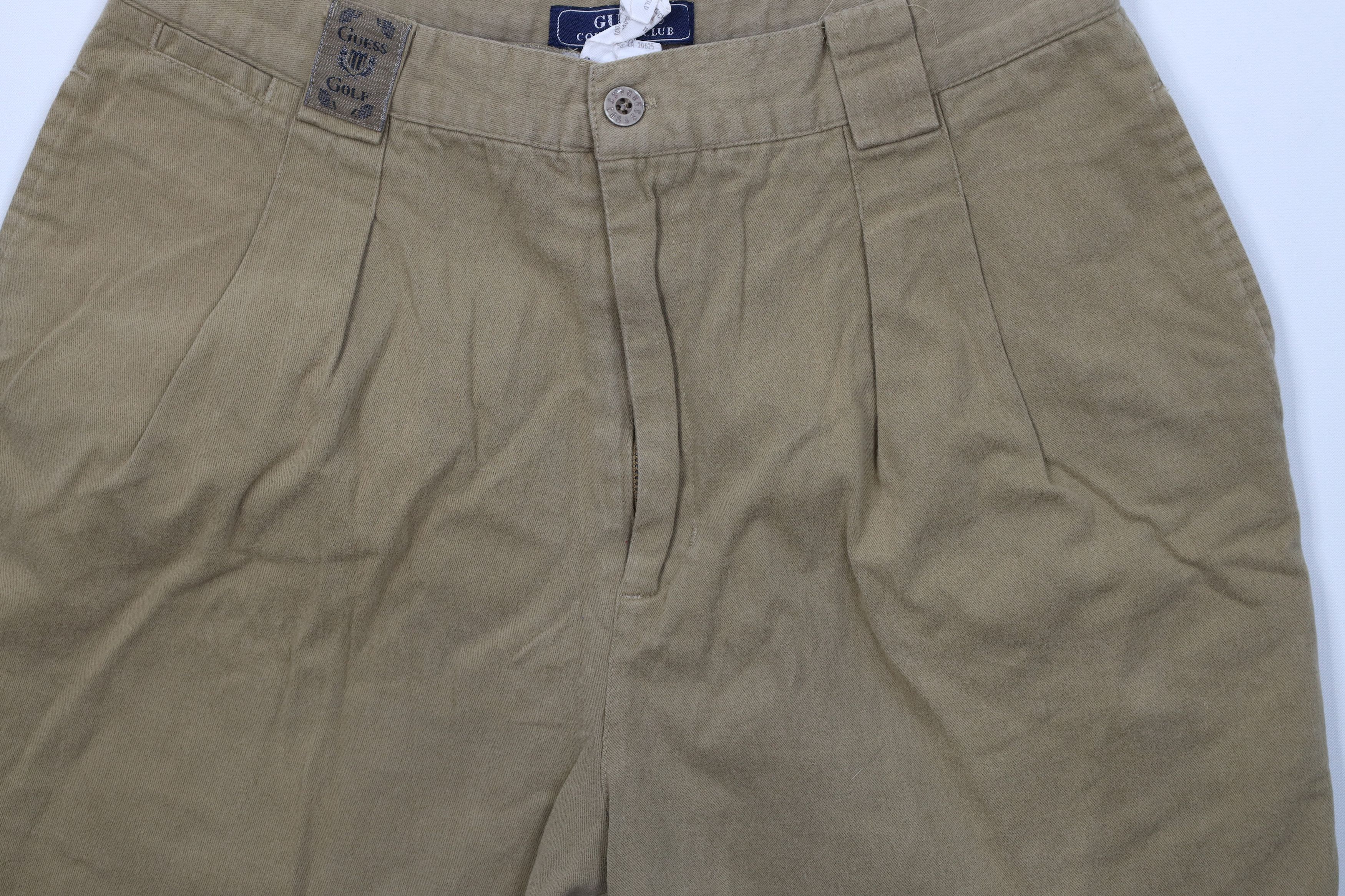 Guess Vintage 90s Guess Country Club Above Knee Golf Shorts USA Size US 32 / EU 48 - 3 Thumbnail