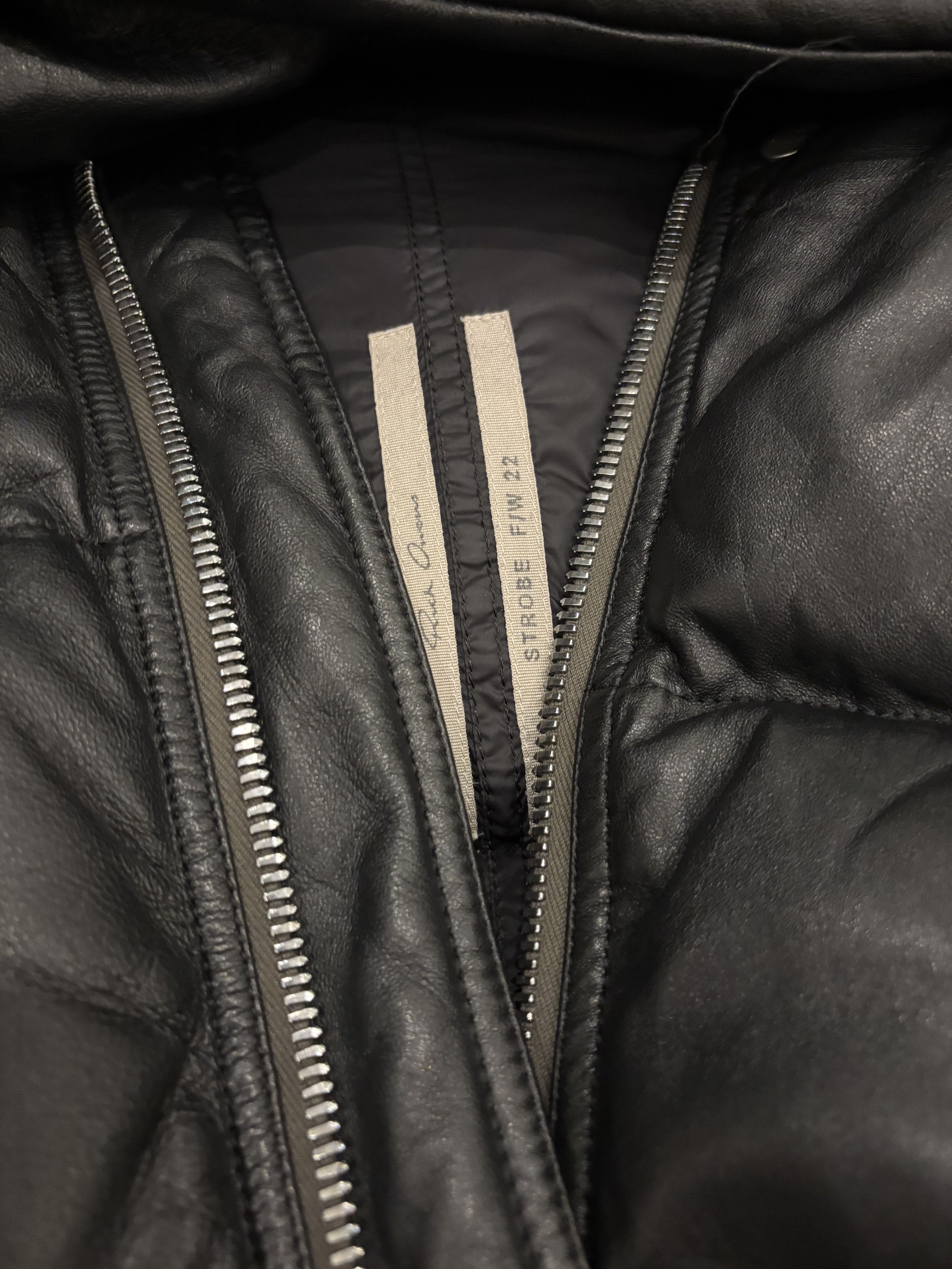 Rick Owens lamb leather jacket Size XS / US 0-2 / IT 36-38 - 3 Thumbnail