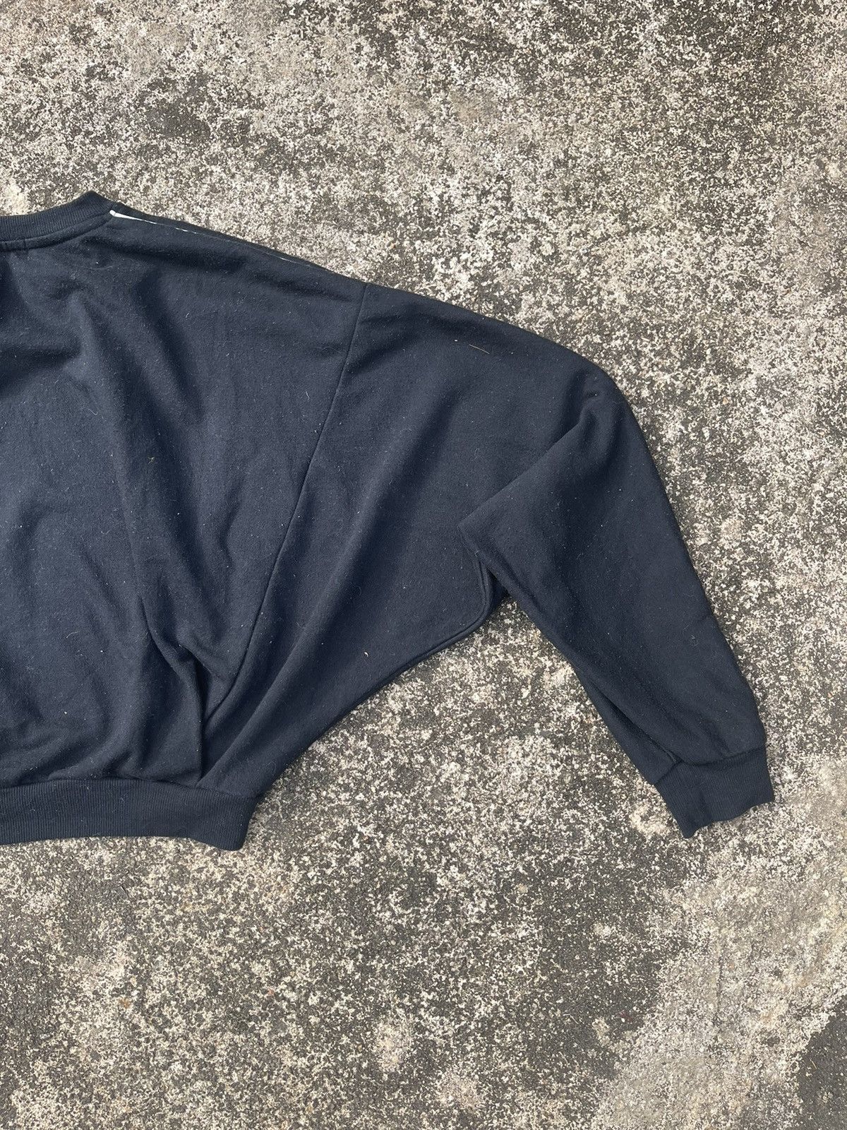 Michiko Koshino London Michiko London Surprise Black Cropped Sweatshirt Size M / US 6-8 / IT 42-44 - 12 Thumbnail