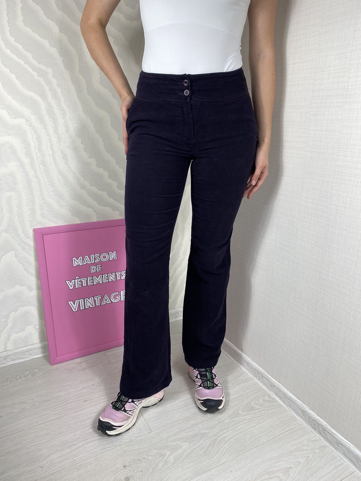Other × Vintage Toast Woman’s Velvet Pants Size 27" / US 4 / IT 40 - 2 Thumbnail
