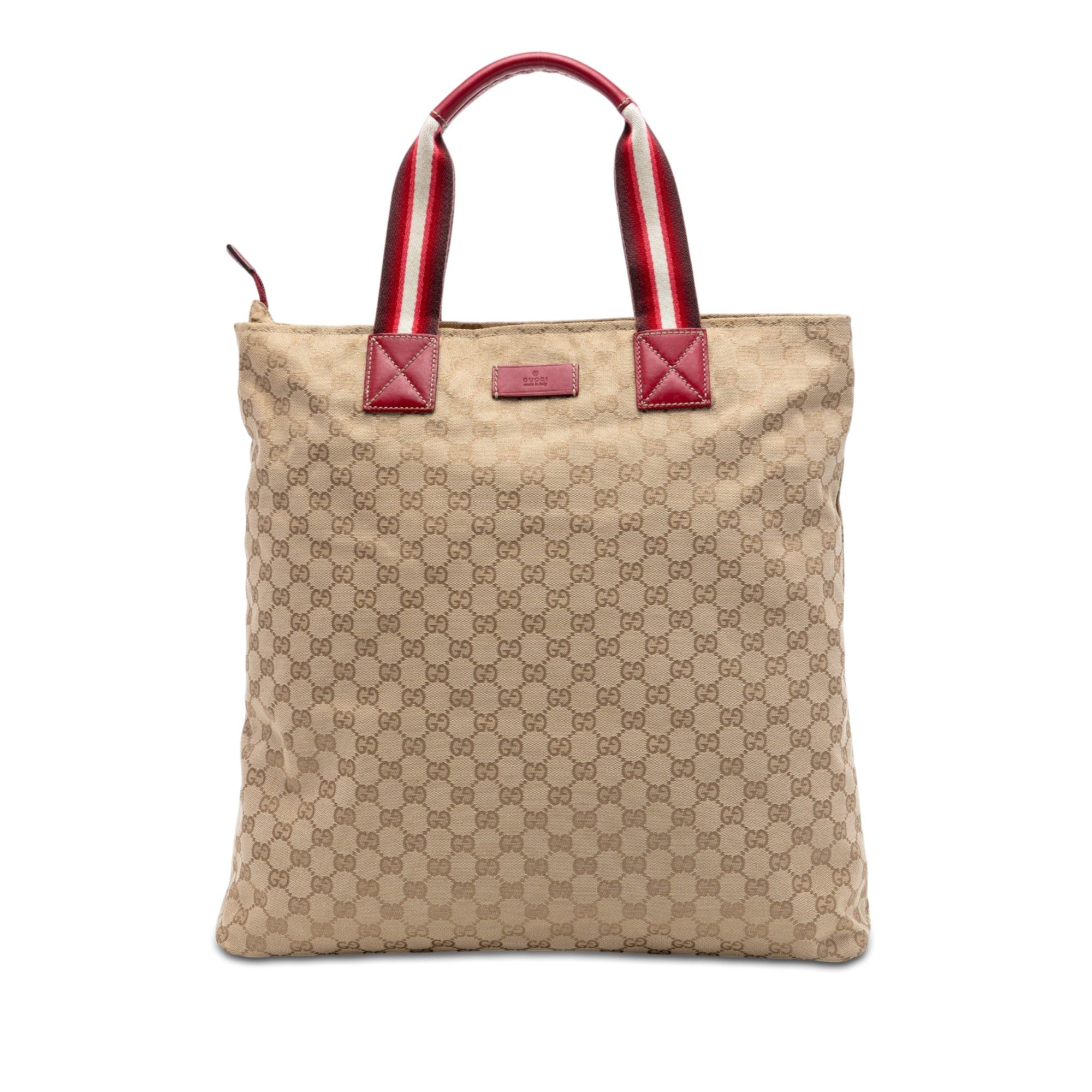Gucci GG Canvas Web Vertical Tote Size ONE SIZE - 1 Thumbnail