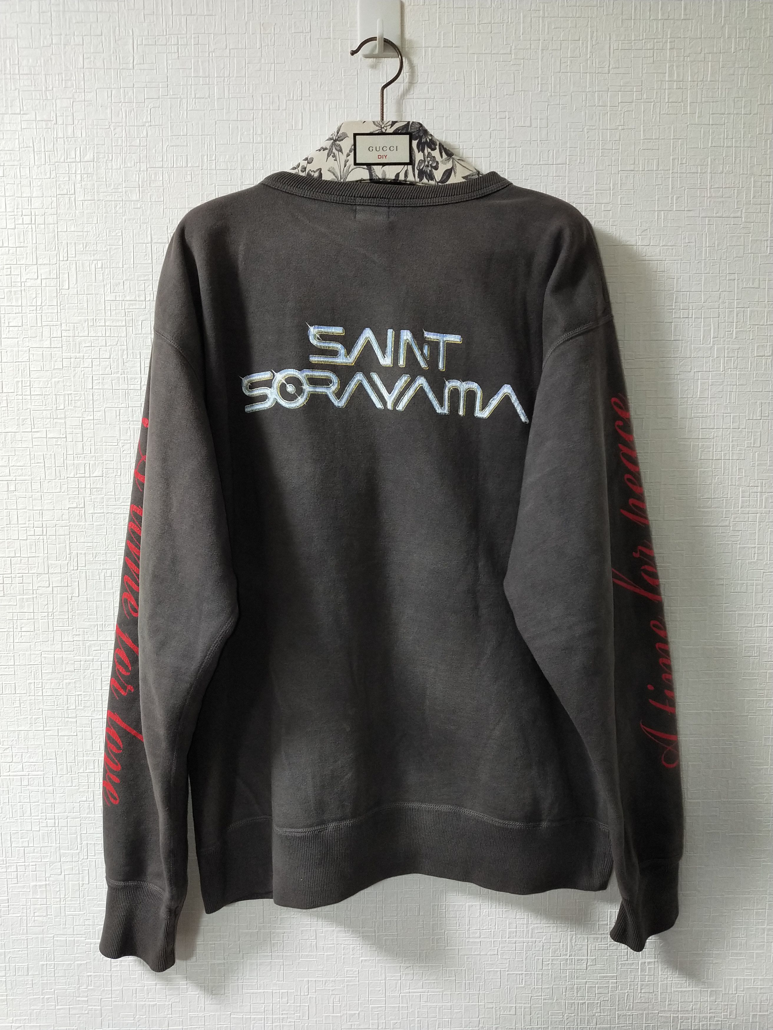 Saint Michael Hajime Sorayama Sweatshirt Size US L / EU 52-54 / 3 - 2 Thumbnail