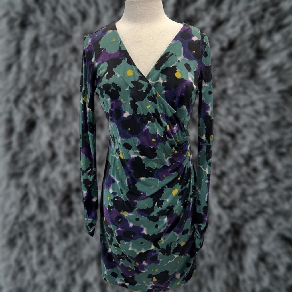 Tory Burch Tory Burch Silk Jersey Sheath Dress Long Sleeve, Size S | Grailed