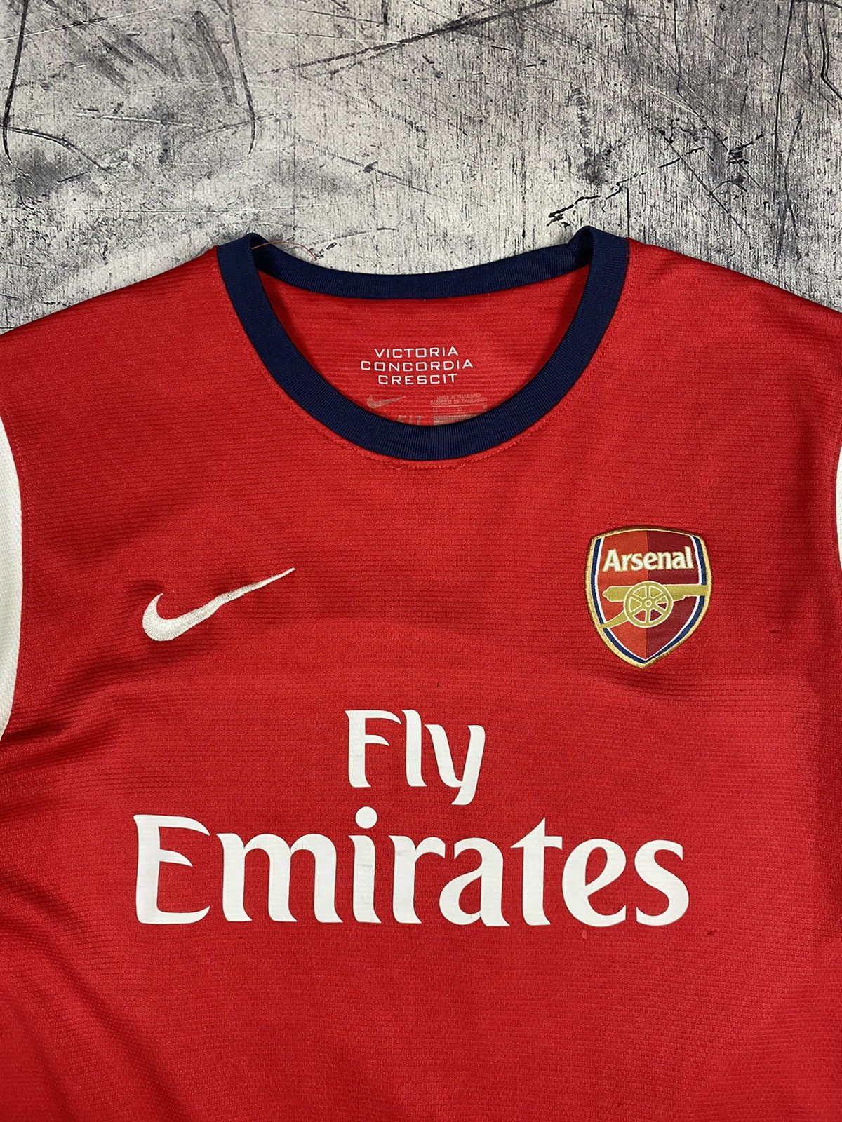 Nike × Vintage Vintage Nike Arsenal Wilshere #10 2010 / 2011 Soccer Jersey Size US M / EU 48-50 / 2 - 5 Thumbnail