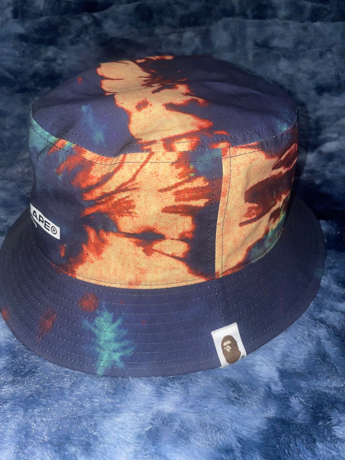 Bape Bape Tie Dye Bucket Hat Size ONE SIZE - 2 Thumbnail