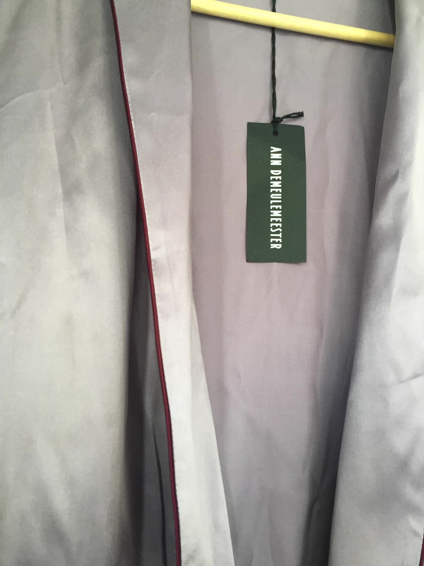 Ann Demeulemeester Ann Demeulemeester FW19 Silk Violet Kimono Robe Ｑ21 Size US S / EU 44-46 / 1 - 5 Thumbnail