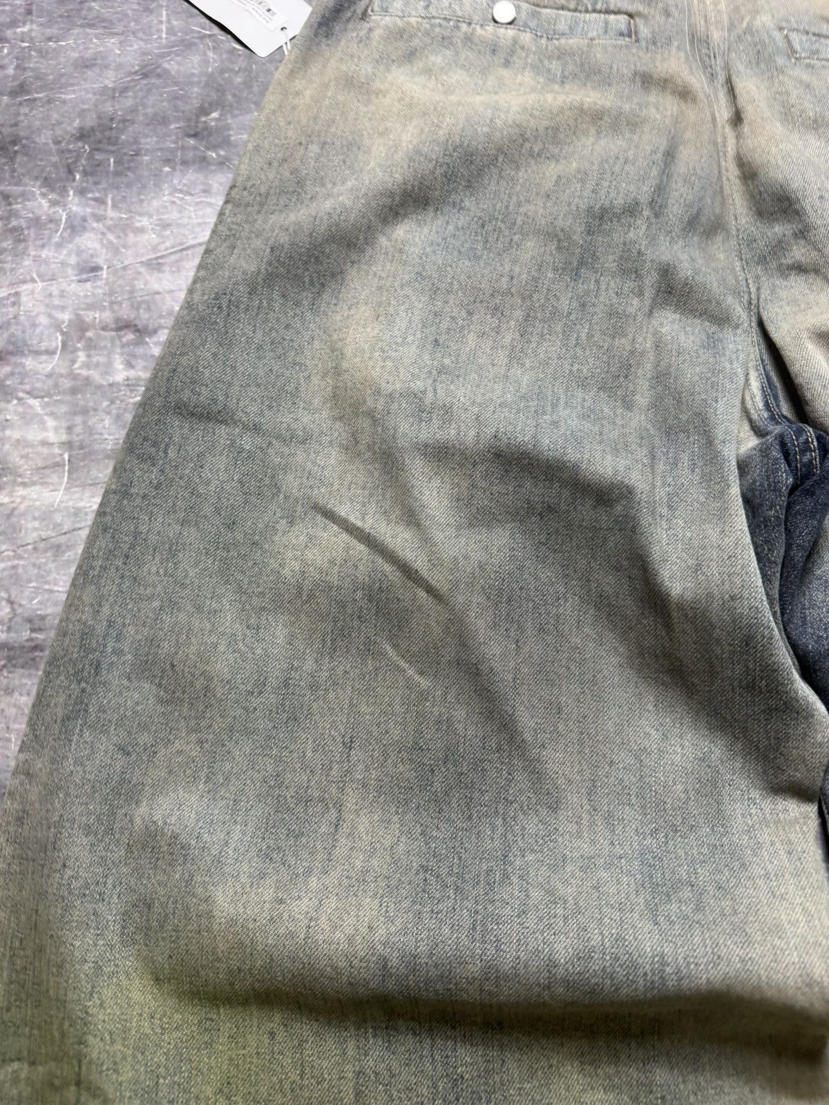 Rick Owens Rick Owens Tailored Bela Distressed Denim Jeans Size US 32 / EU 48 - 12 Thumbnail