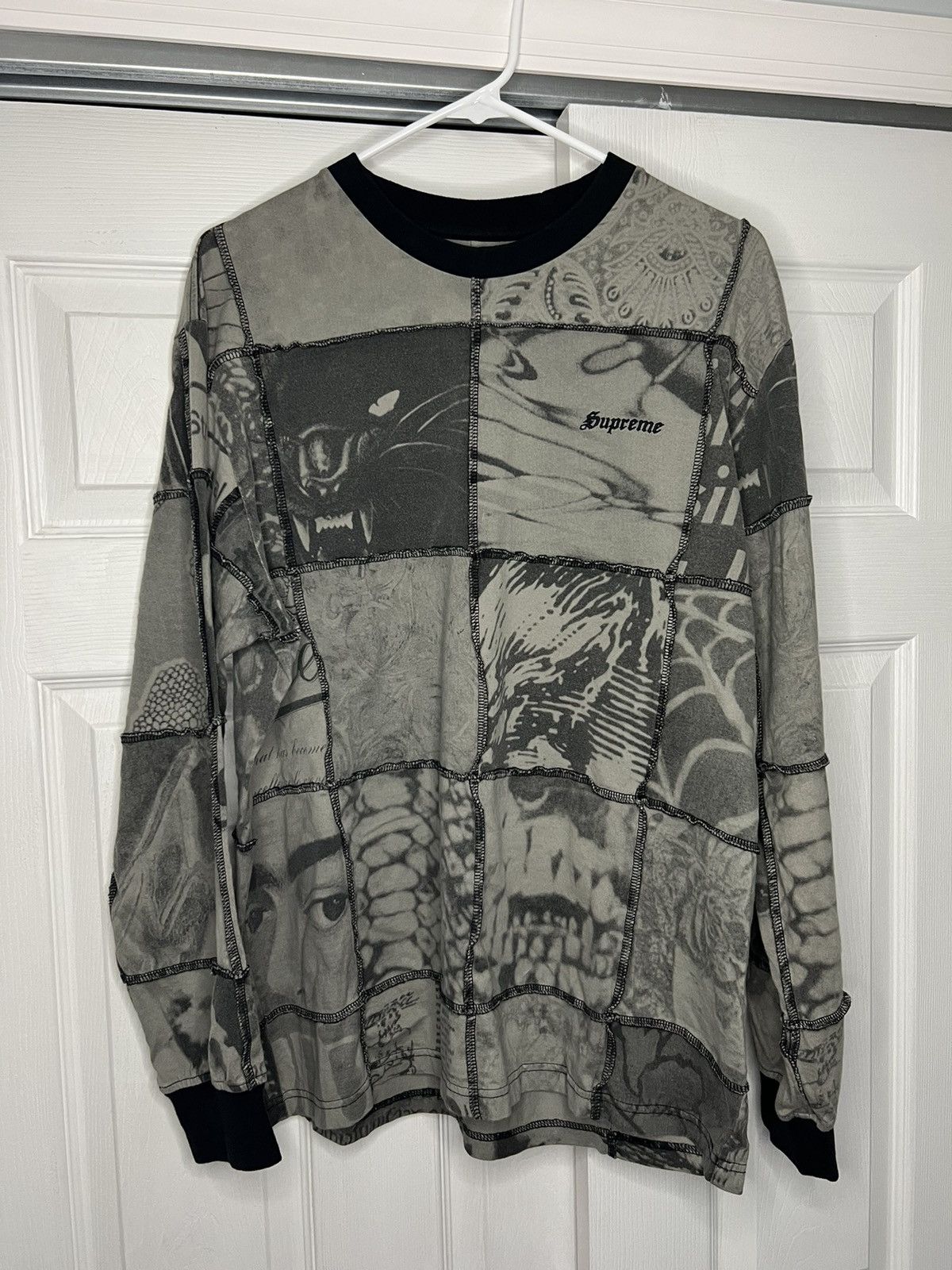 Supreme Supreme Mosaic Patchwork Long Sleeve Size US L / EU 52-54 / 3 - 1 Thumbnail