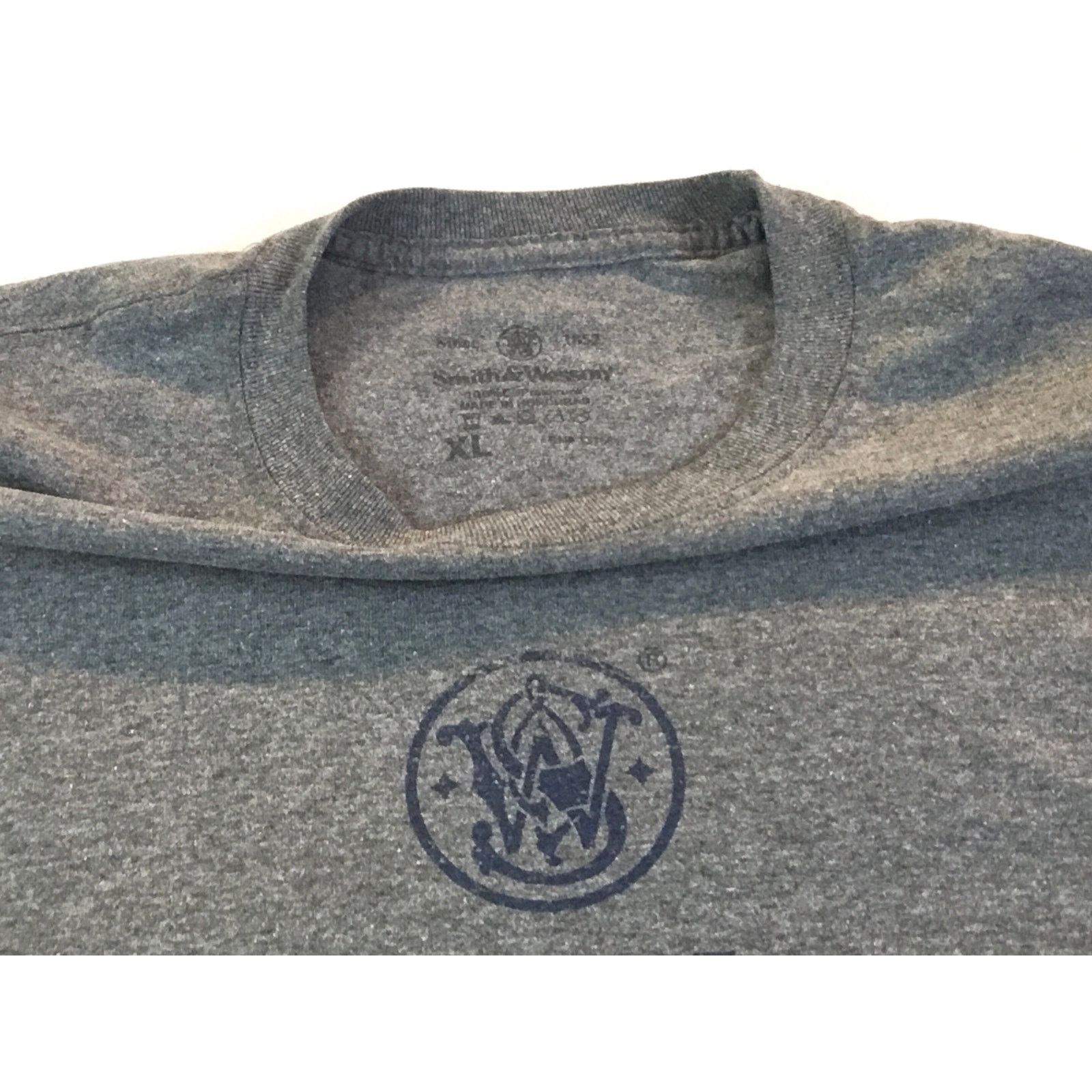 Other Smith & Wesson T-Shirt Long Sleeve Gray Navy Blue Size XL Size US XL / EU 56 / 4 - 3 Thumbnail