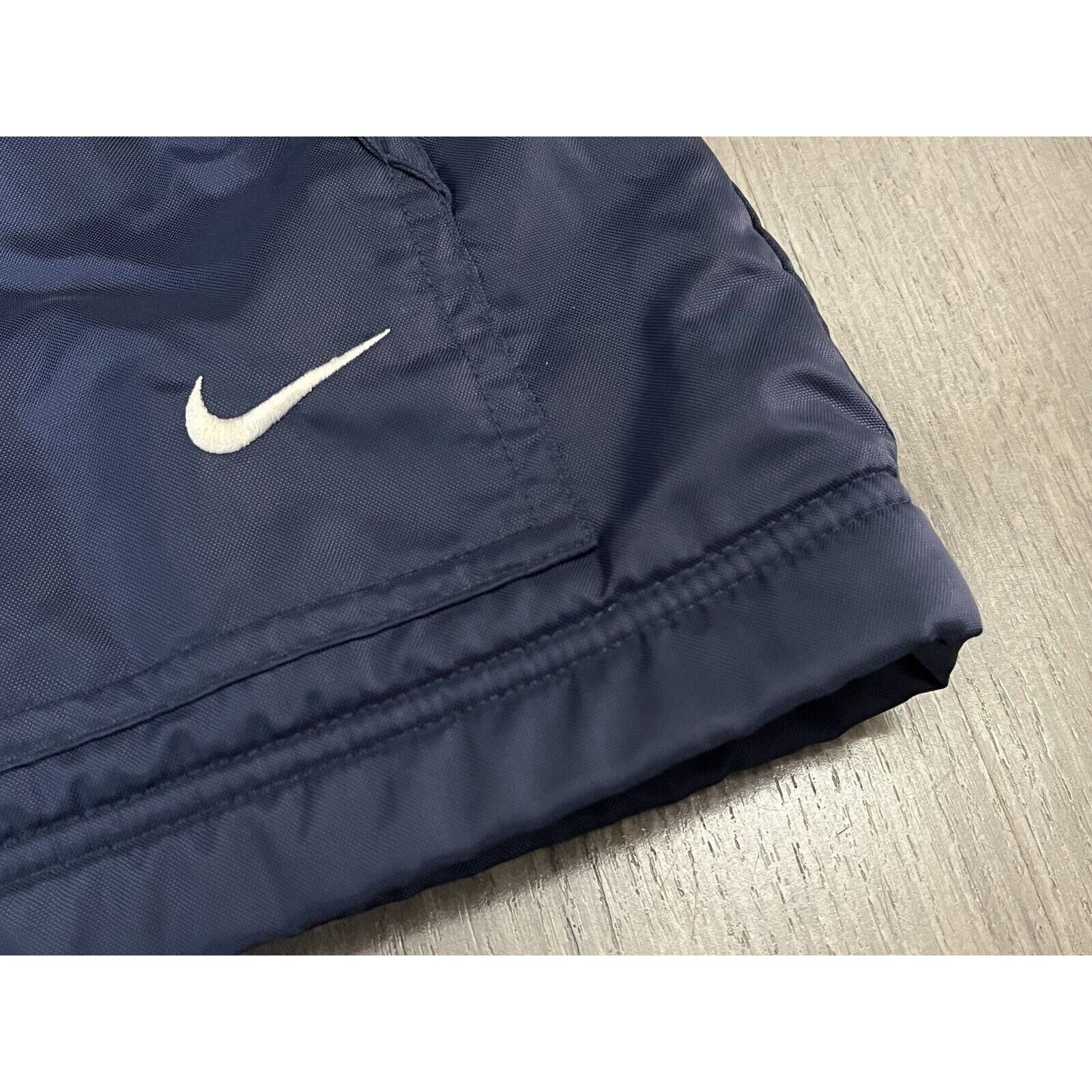 Nike Vintage Nike Jacket Fleece Lined 90s Mens Large Blue White S Size US L / EU 52-54 / 3 - 4 Thumbnail