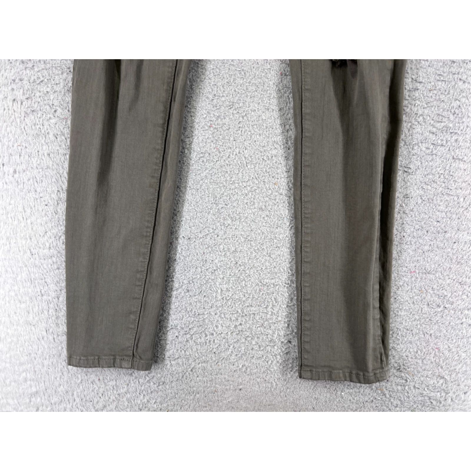 Denime VINTAGE IRIS Women’s Jeans Pants 9 Gray Denim Ankle Skinny Distressed Cotton 90s Retro Size 30" / US 8 / IT 44 - 2 Thumbnail