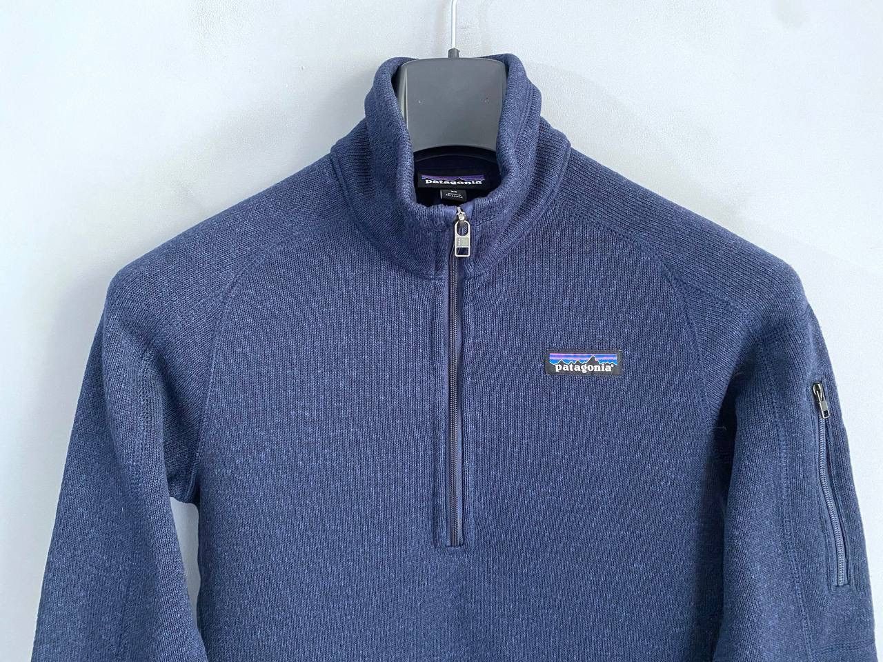 Patagonia Patagonia Better Women's 1/4 Zip Blue Fleece Sweatshirt, XS Size XS / US 0-2 / IT 36-38 - 3 Thumbnail