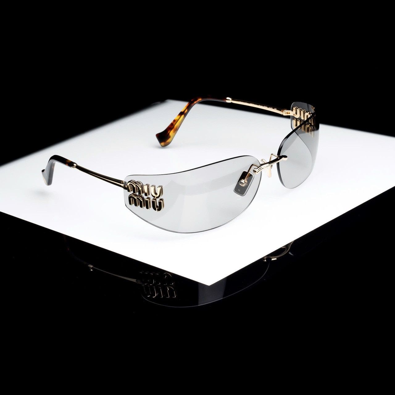Miu Miu MIU MIU 0MU A51S 5AK50K SUNGLASSES Size ONE SIZE - 1 Thumbnail