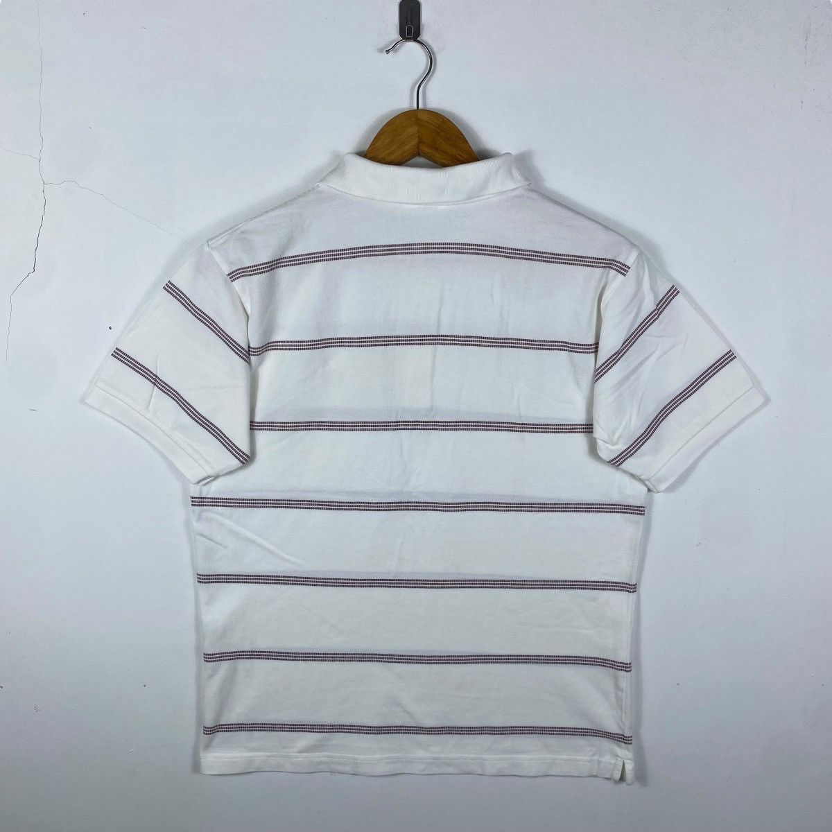 Jean-Michel Basquiat Vintage 00's JEAN-MICHEL BASQUIAT Small Logo Striped Polo Size US M / EU 48-50 / 2 - 5 Thumbnail