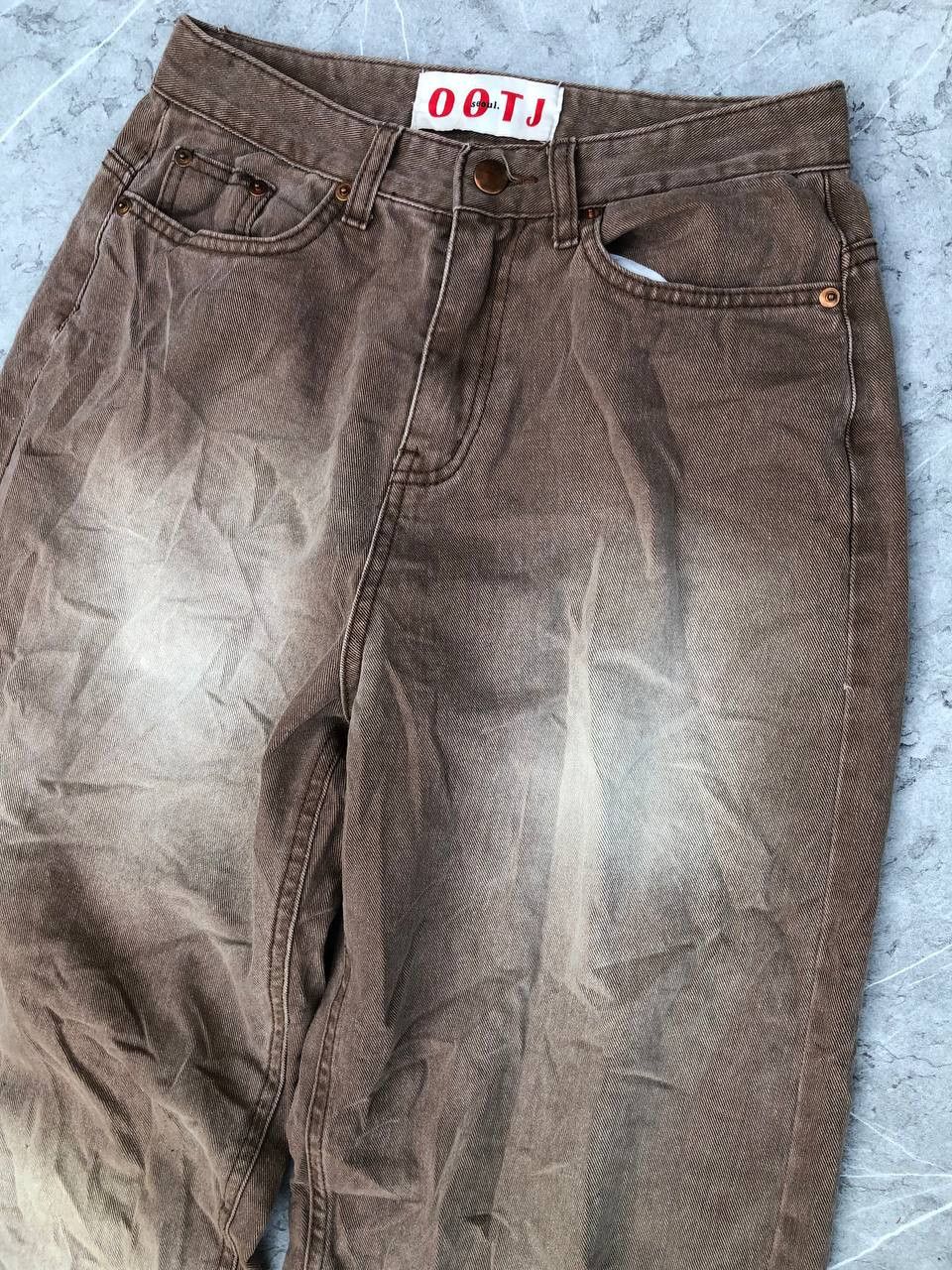 Vintage OOTJ Wash Seoul Baggy Jeans Size US 28 / EU 44 - 2 Thumbnail