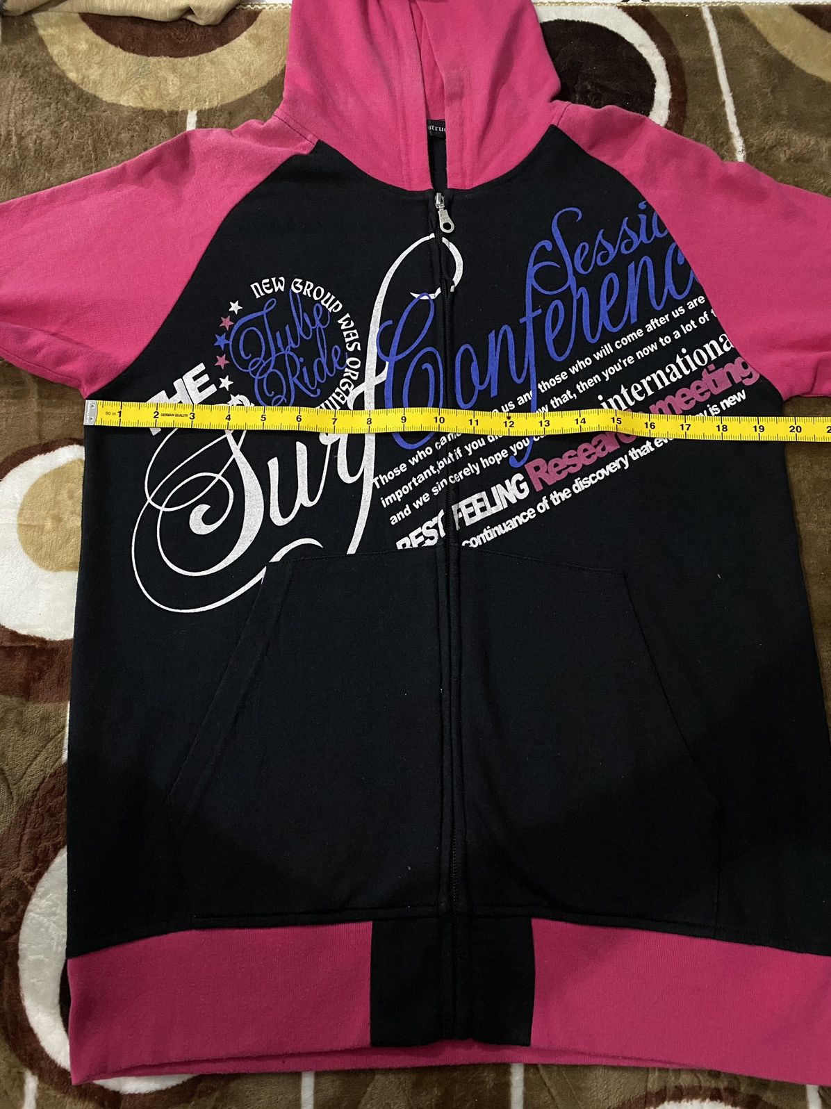 Hysteric Glamour × If Six Was Nine × Japanese Brand Y2k Detective struct ifsixwasnine style zip hoodie Size US L / EU 52-54 / 3 - 7 Thumbnail