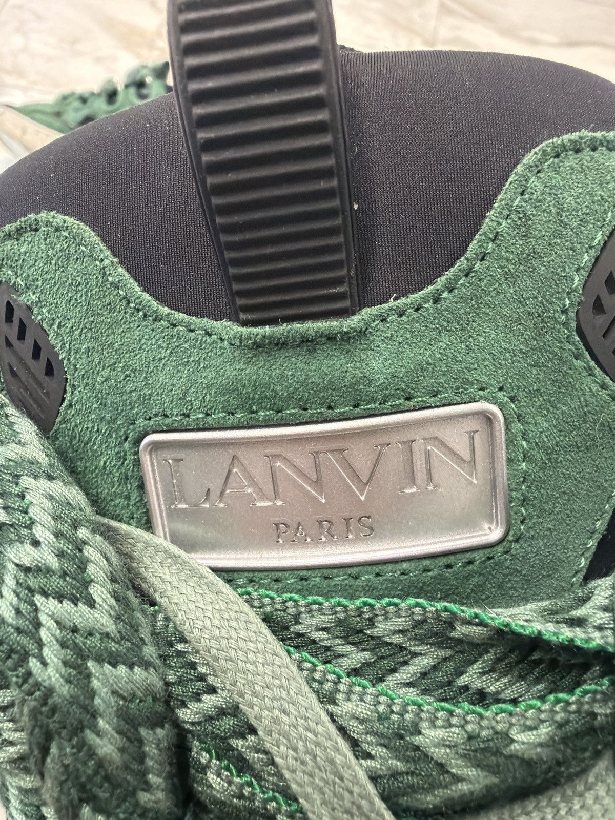 Lanvin Lanvin Curb Green Black Size US 9.5 / EU 42-43 - 3 Thumbnail