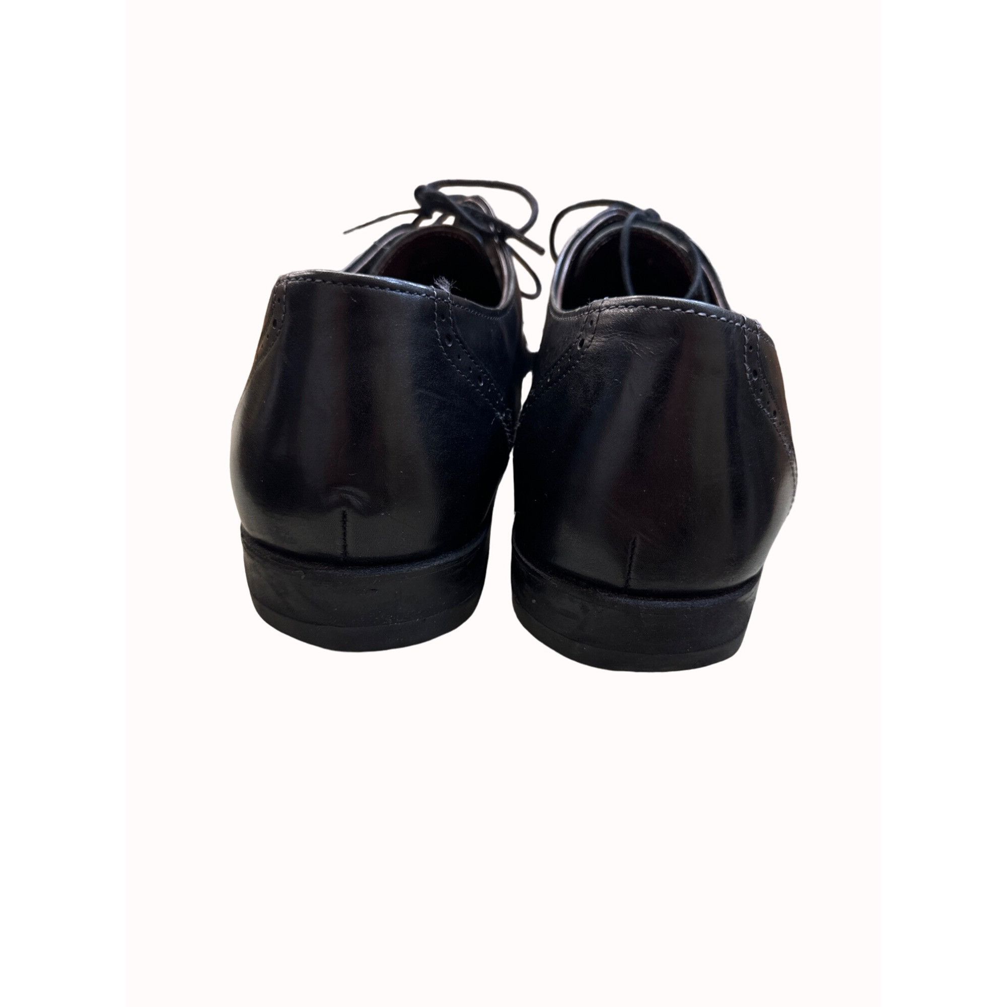 Allen Edmonds Allen Edmonds black leather cap toe men’s oxfords shoes 11D Size US 11 / EU 44 - 4 Thumbnail
