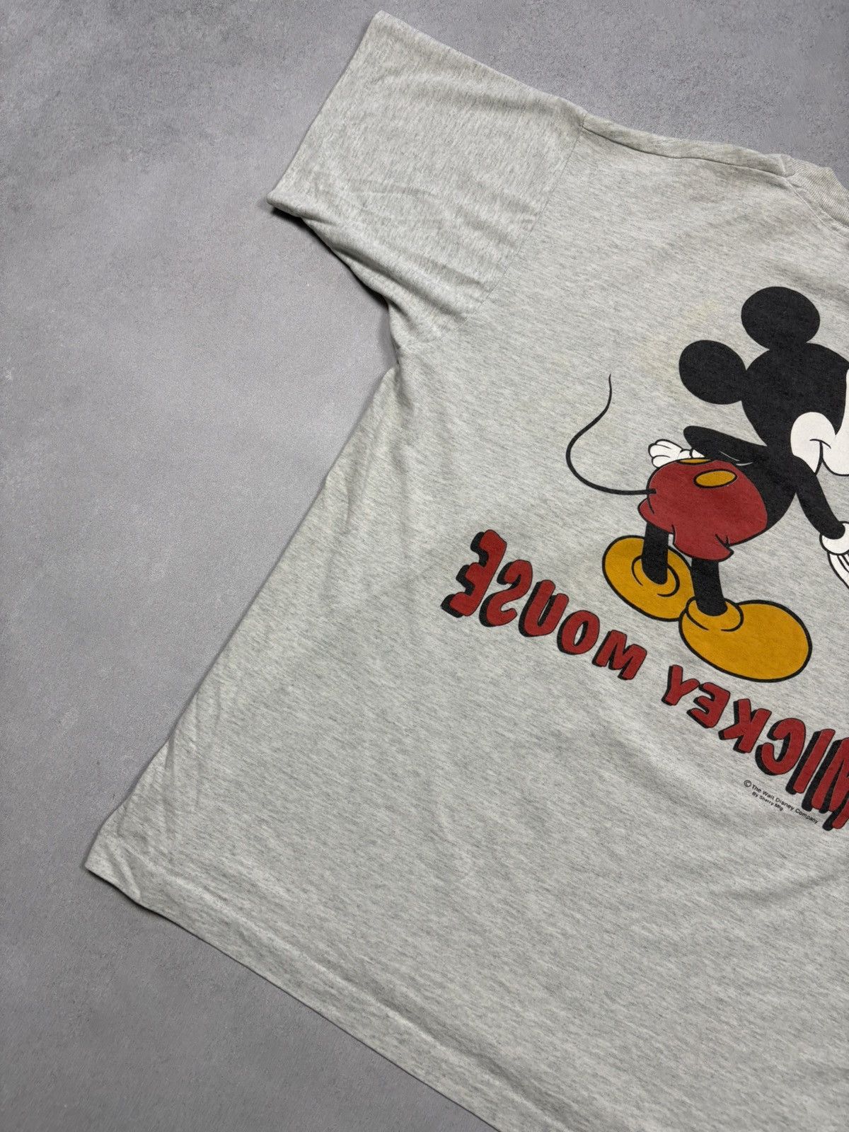 Mickey Mouse Vintage 80s Mickey Mouse Florida Double Sided Tee USA Disney Size US XL / EU 56 / 4 - 17 Thumbnail