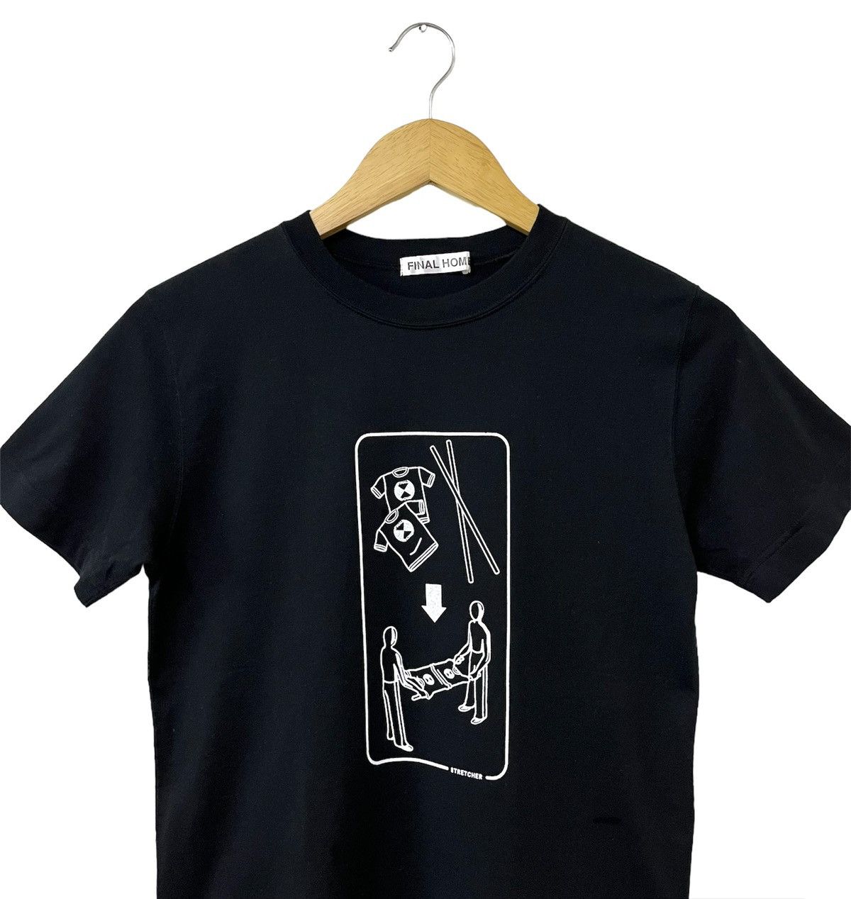 Final Home FINAL HOME STRETCHER ARCHIVE SURVIVAL JAPANESE BRAND TSHIRT Size US XS / EU 42 / 0 - 3 Thumbnail