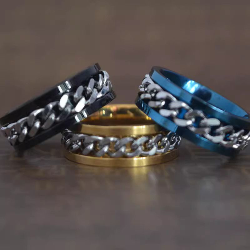 Jewelry Future Jewelry Rings Open Size Chrome Ring (Size 7-13) Size ONE SIZE - 1 Thumbnail