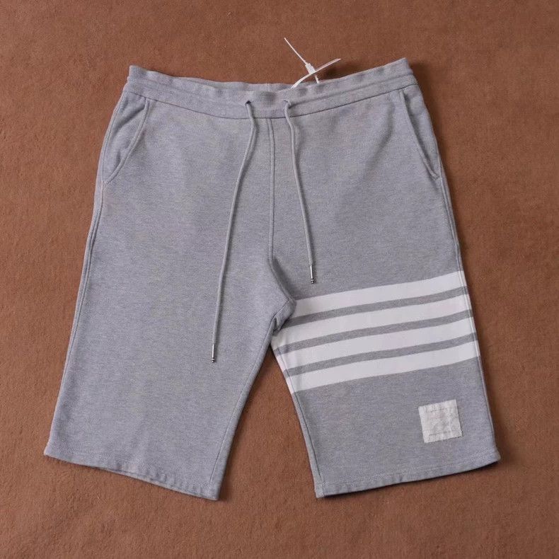 Thom Browne Thom Browne Striped Knit Shorts - dmc Size US 32 / EU 48 - 1 Thumbnail
