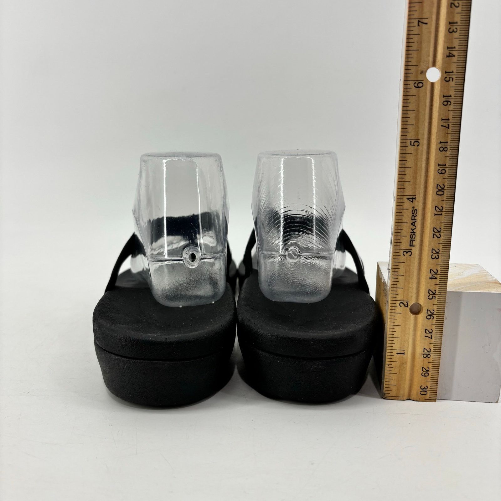 Other Megnya Black Sz 8.5 Flip Flop Thong Sandals Confort Beach Size US 8.5 / IT 38.5 - 4 Thumbnail