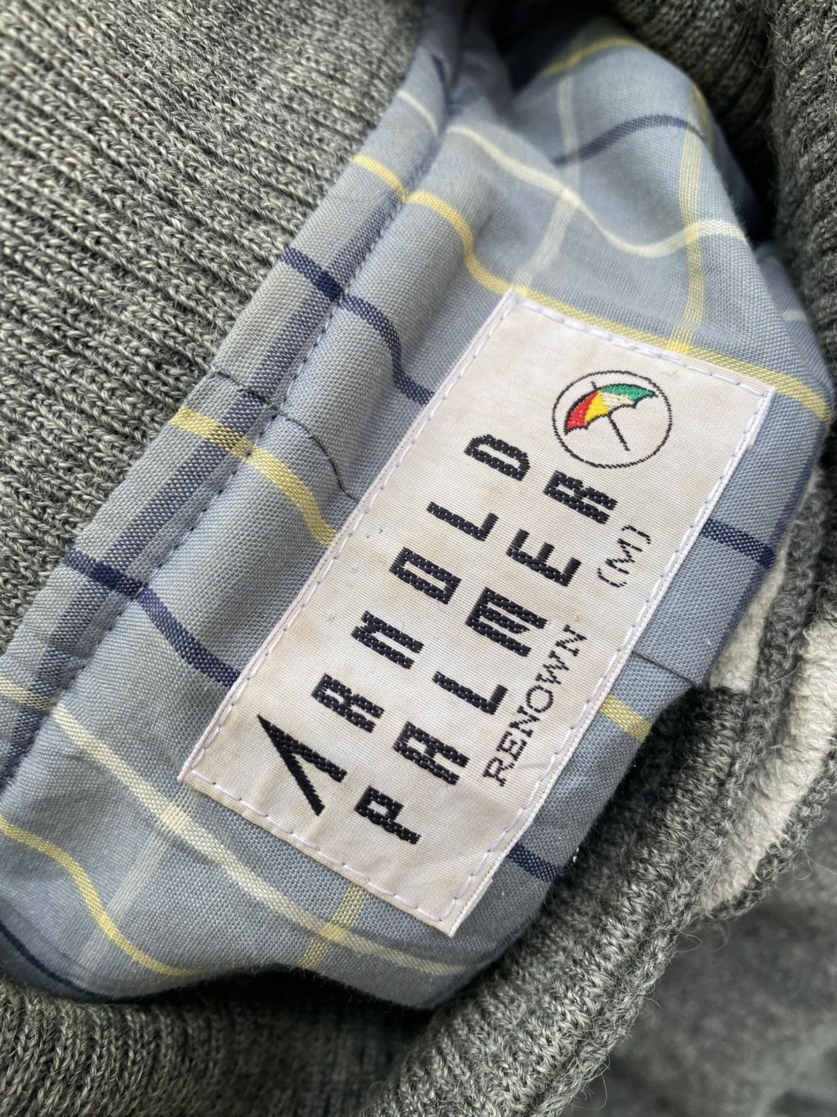 Japanese Brand 80s Arnold Palmer Wool Bomber Jacket Size US S / EU 44-46 / 1 - 12 Thumbnail