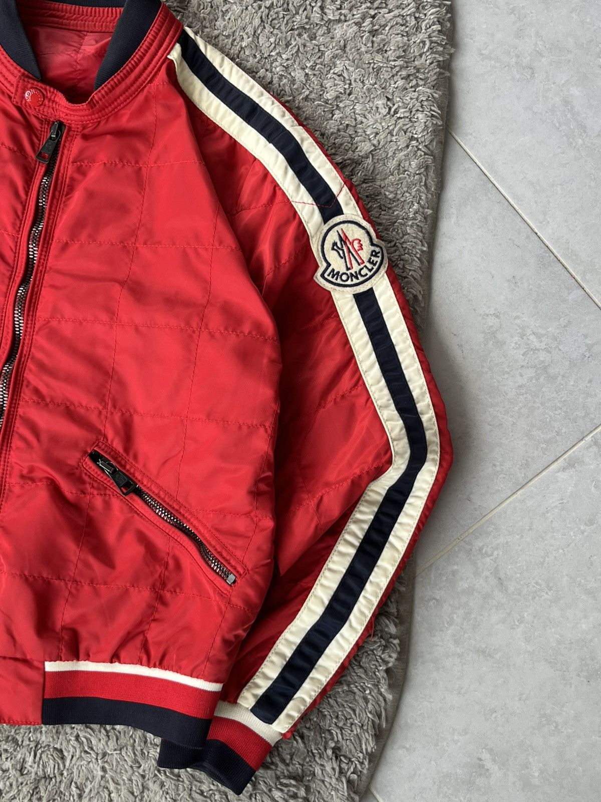 Moncler Vintage Luxury Light Jacket Moncler Canvas Big logo ❗️ Size US M / EU 48-50 / 2 - 4 Thumbnail