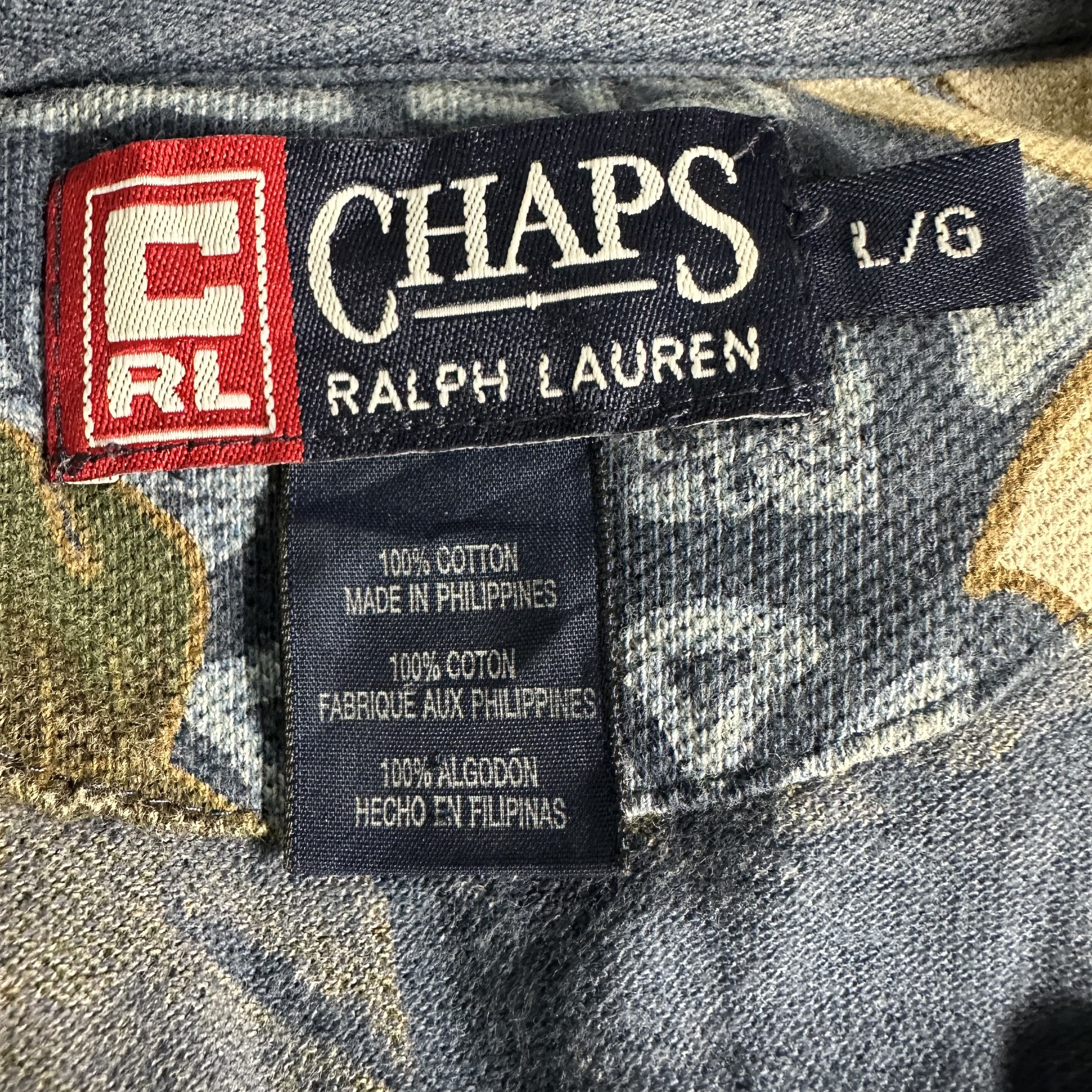 Chaps Ralph Lauren 🔥RARE🔥Vintage Chaps Ralph Lauren Hawaii Polo Shirt Size US L / EU 52-54 / 3 - 6 Thumbnail