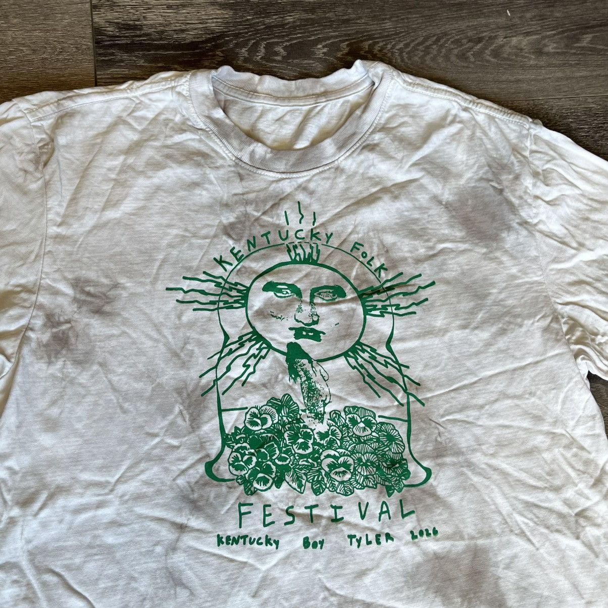Kentucky Boy Tyler Kentucky Boy Tyler Kentucky Folk Festival Tie Dye Logo Tee Size US S / EU 44-46 / 1 - 3 Thumbnail