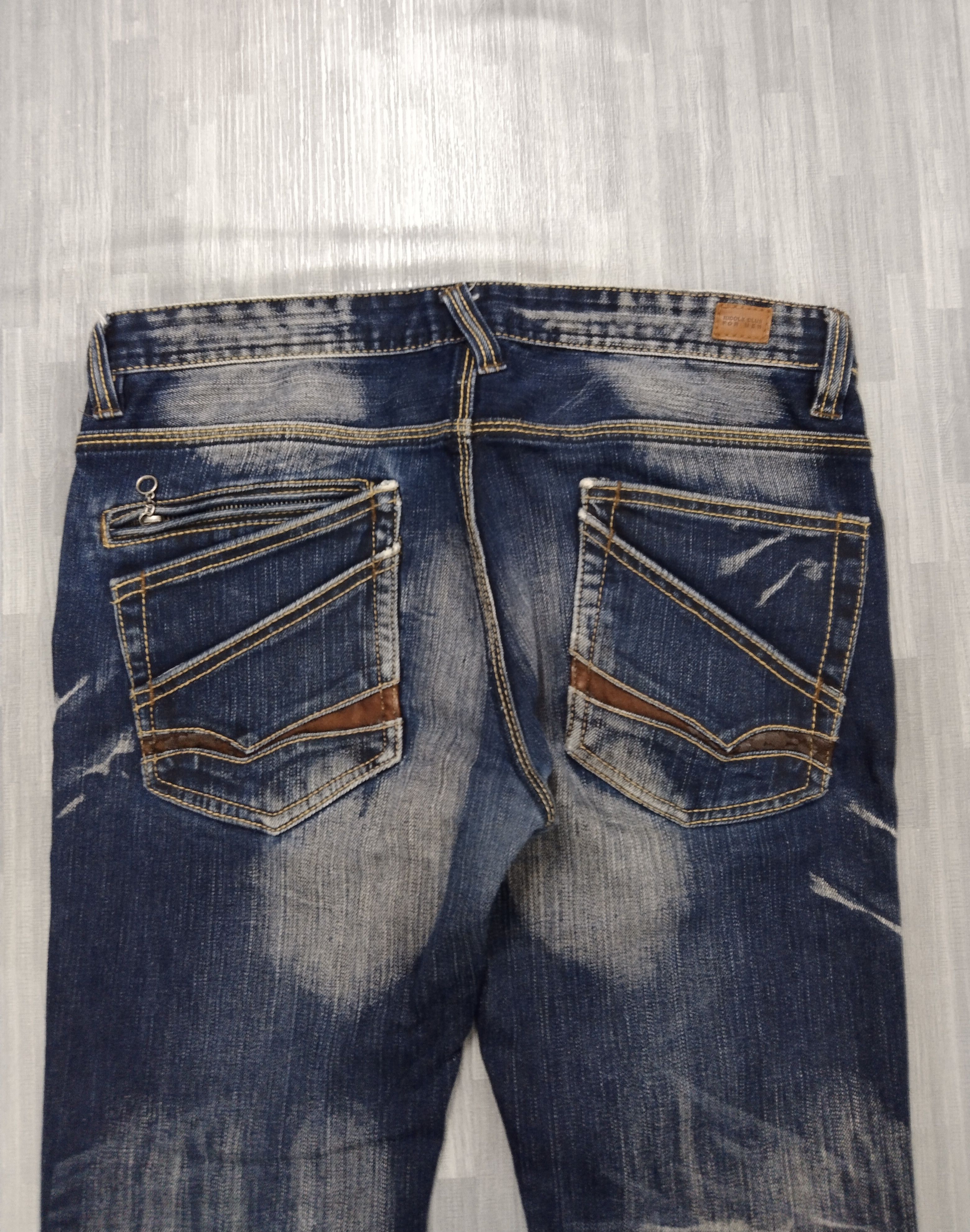 Nicole Club FLARE SICK WASHED BLUE NICOLE DENIM PANTS Size US 31 - 5 Thumbnail