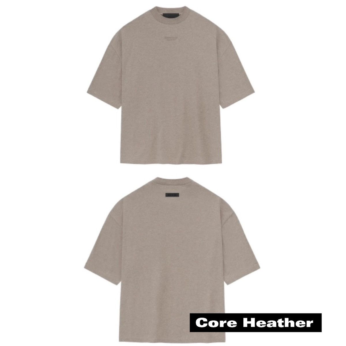 Fear of God FW23 Fear of God Essentials Core Heather Oversized T-Shirt Size US M / EU 48-50 / 2 - 2 Thumbnail