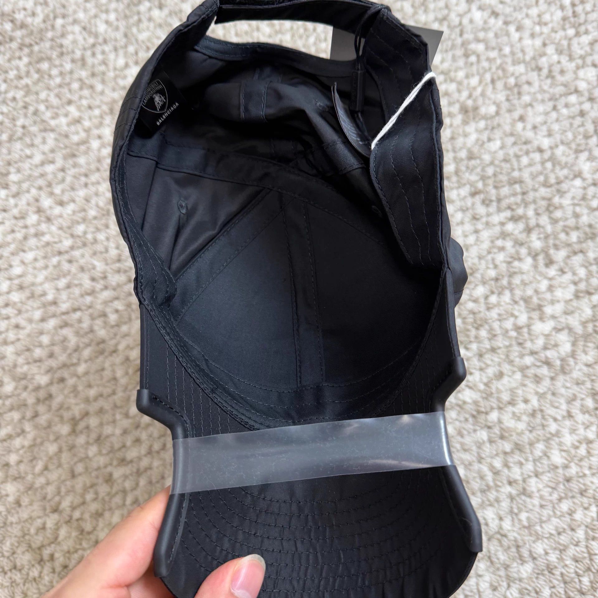 Balenciaga Balenciaga Original Polyester Black Unisex Cap Size ONE SIZE - 4 Thumbnail