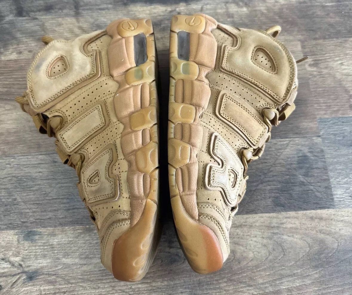 Nike Air More Uptempo GS Flax Size US 5.5 / EU 38 - 8 Thumbnail