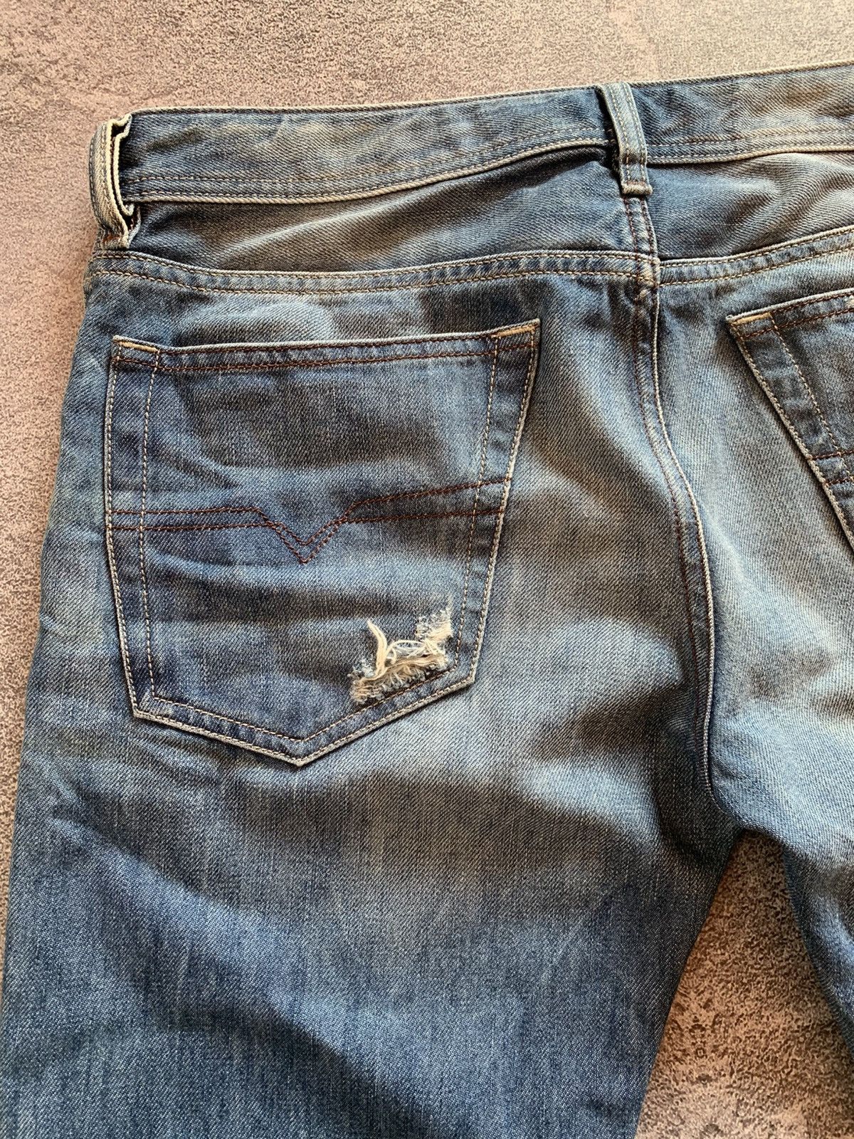 Other VTG Diesel AvantGarde Faded Washed Jeans Loose size 32 Size US 32 / EU 48 - 14 Thumbnail