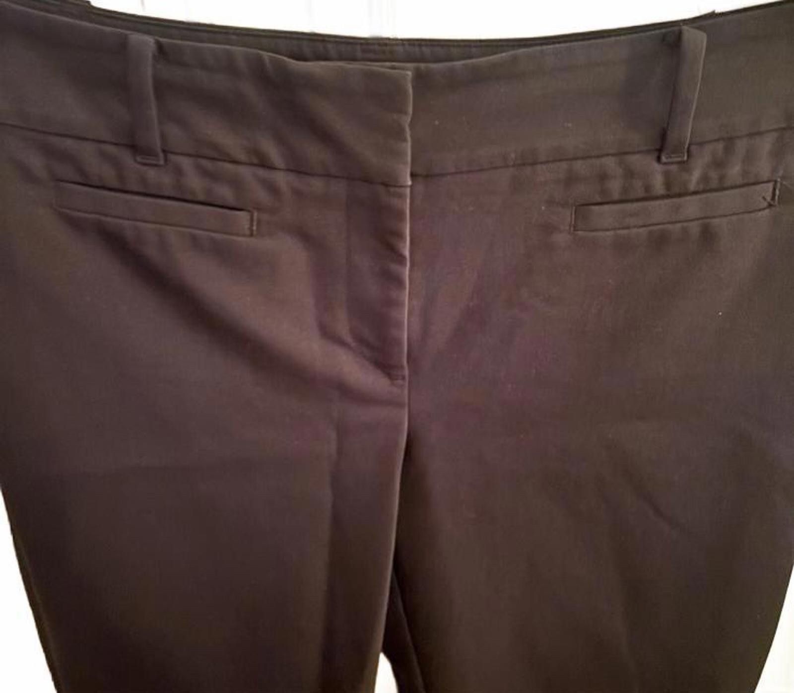 Ann Taylor Ann Taylor Black Women's Dress Pants Size 26" / US 2 / IT 38 - 2 Thumbnail