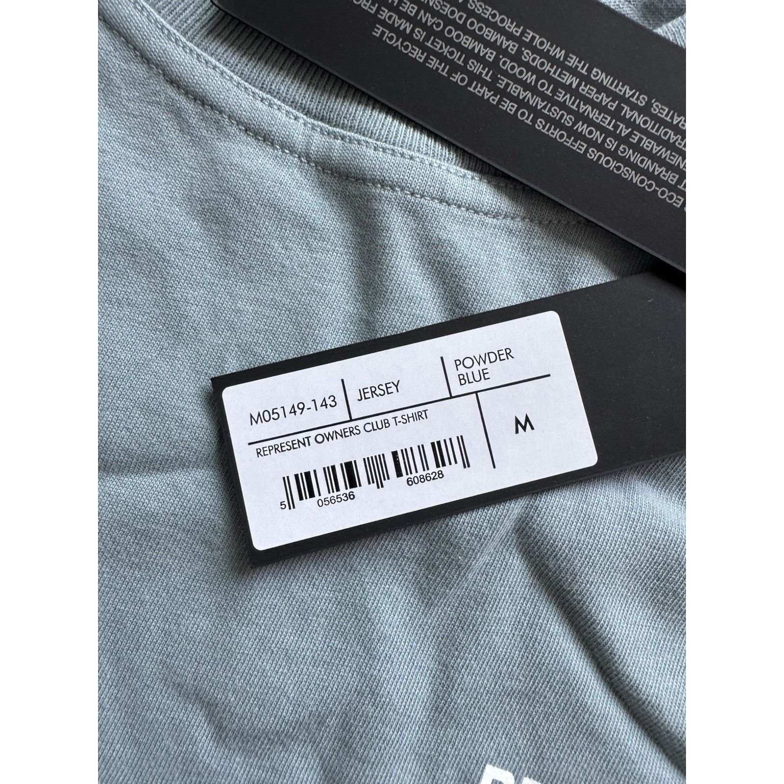 Represent Clo. Represent Owners Club T-Shirt - Powder Blue Size US M / EU 48-50 / 2 - 3 Thumbnail