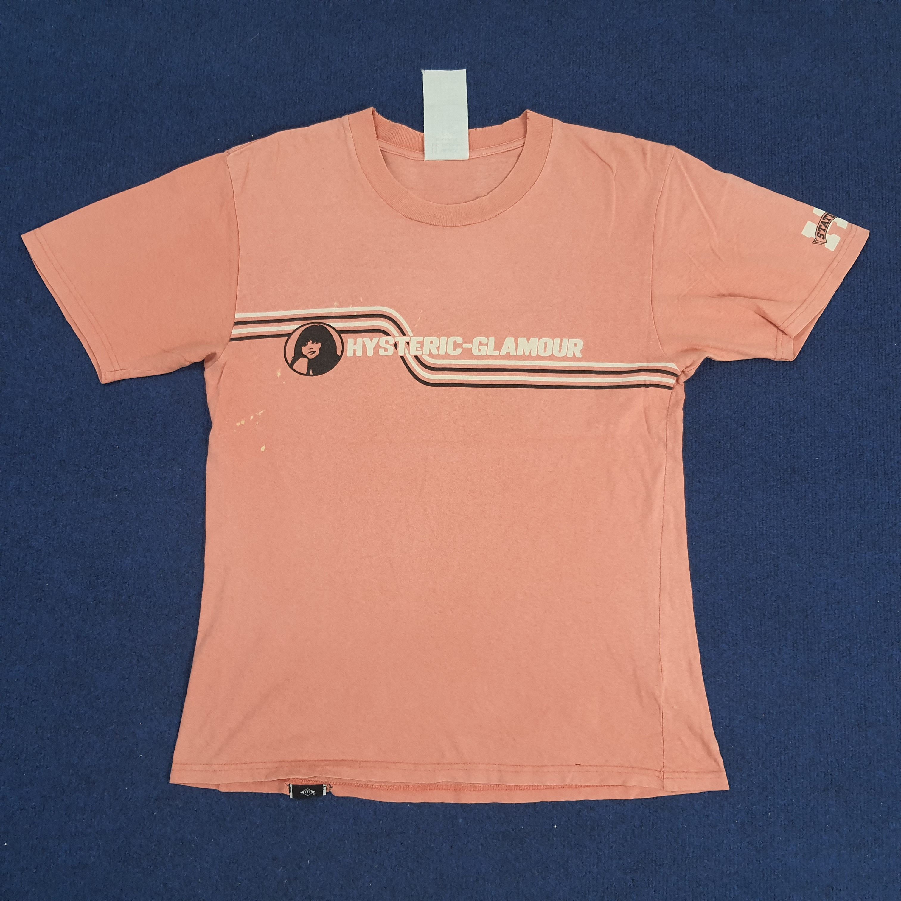 Hysteric Glamour × Japanese Brand × Vintage Vintage Hysteric Glamour State Custom Logo Japan Tshirt Size M / US 6-8 / IT 42-44 - 1 Thumbnail