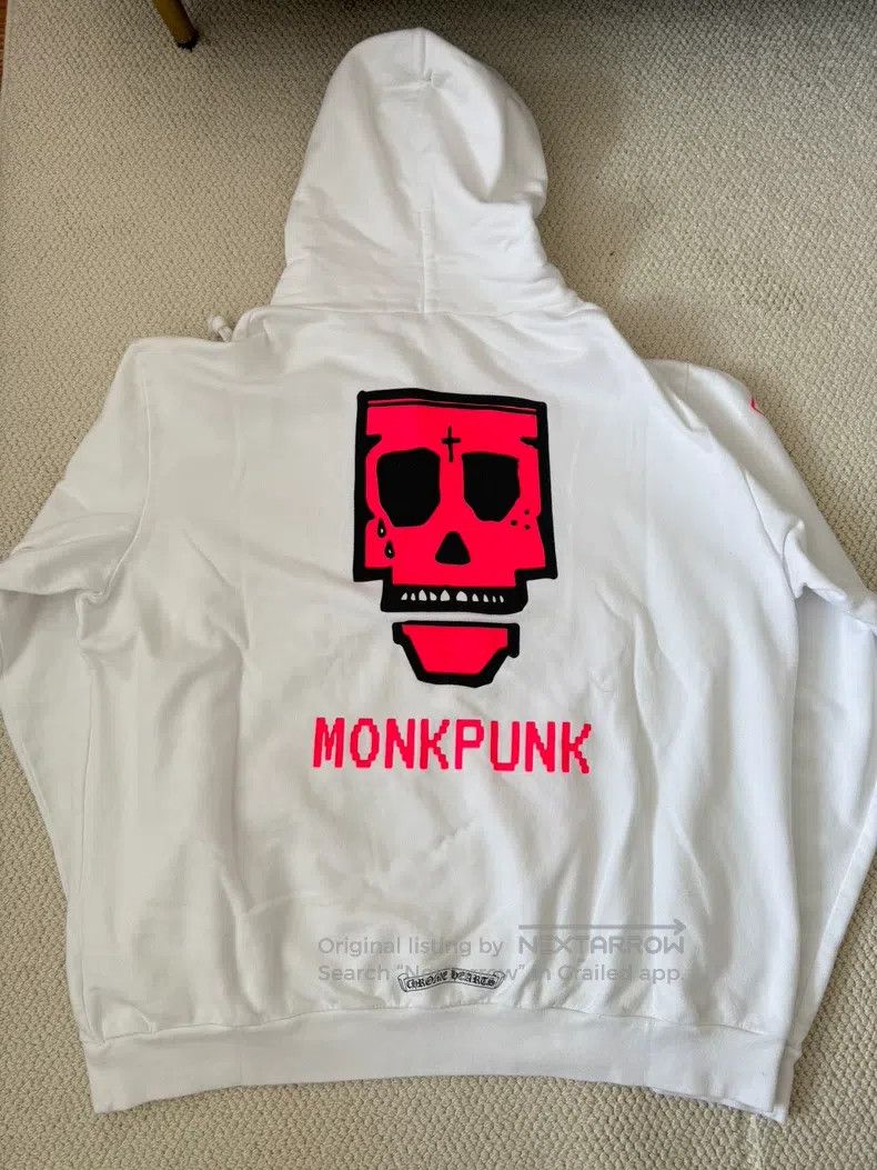 Chrome Hearts Chrome Hearts Size L Monkpunk pink graffiti joint hooded sw Size US L / EU 52-54 / 3 - 3 Thumbnail