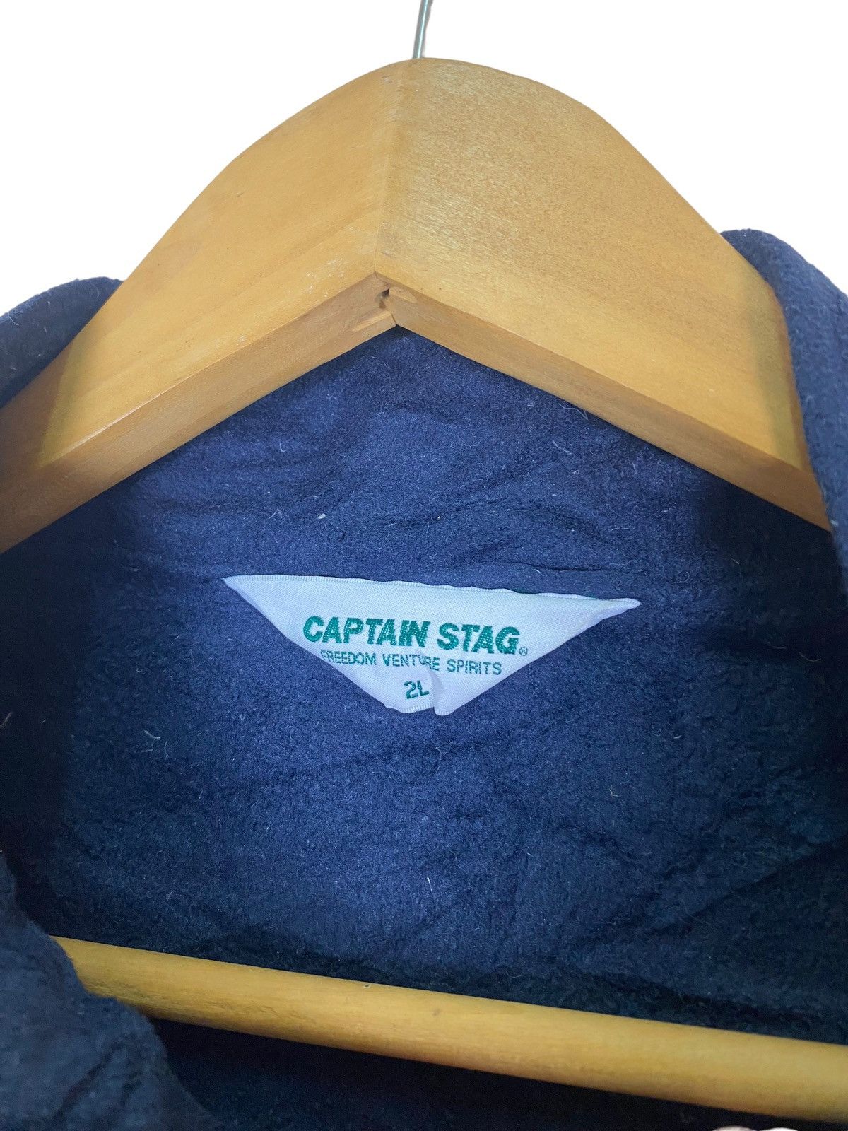 Japanese Brand Japanese Ourdoor Captain Stag Zip Up Fleece Jacket Size US L / EU 52-54 / 3 - 7 Thumbnail