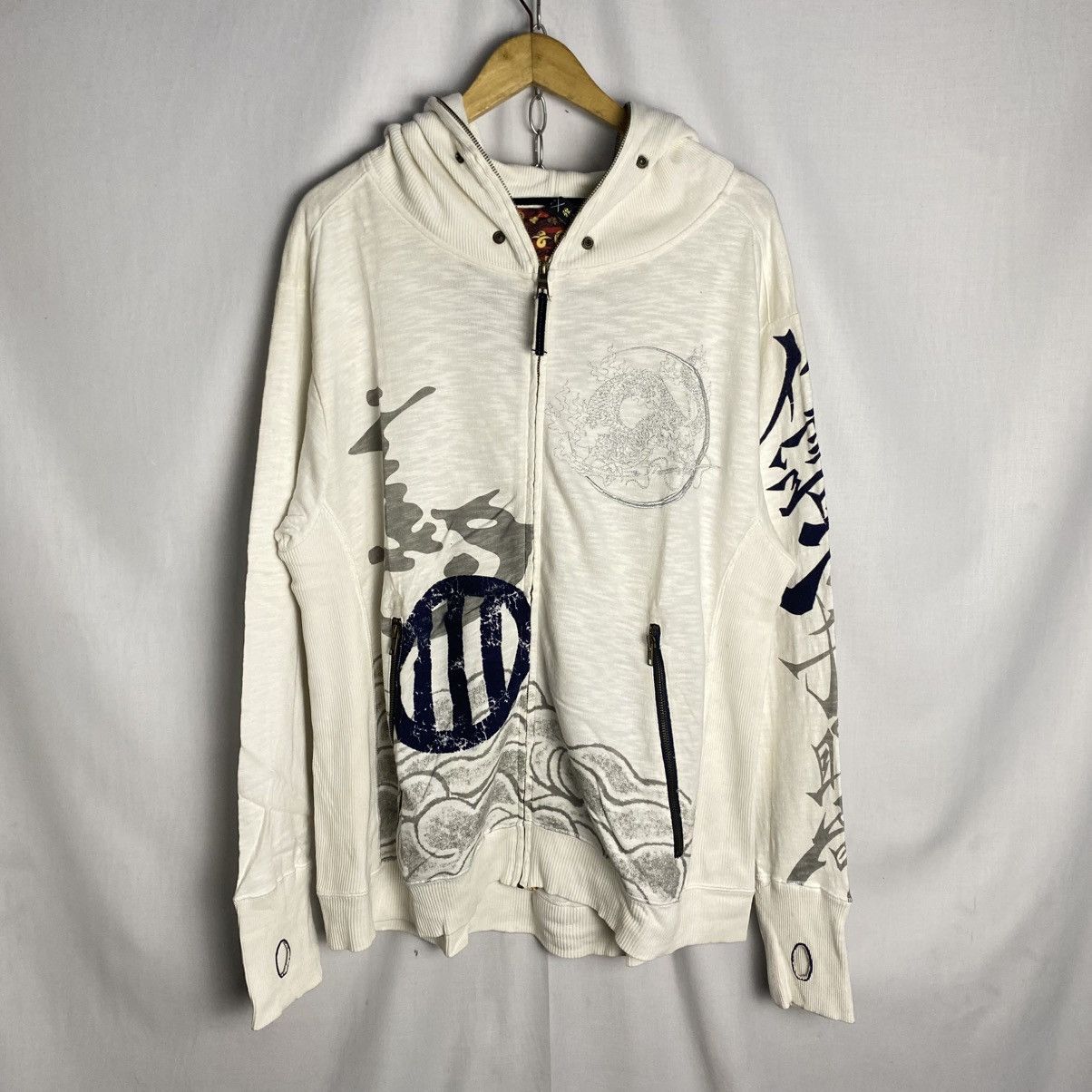 Japanese Brand Sukajan Hoodie Size US XL / EU 56 / 4 - 1 Thumbnail