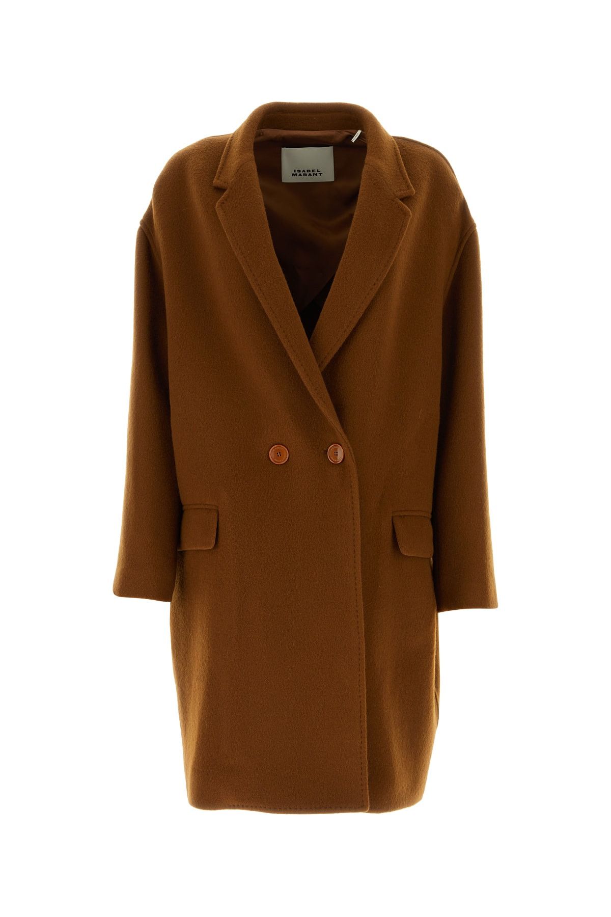 Isabel Marant Sand Wool Blend Efezia Coat | Grailed