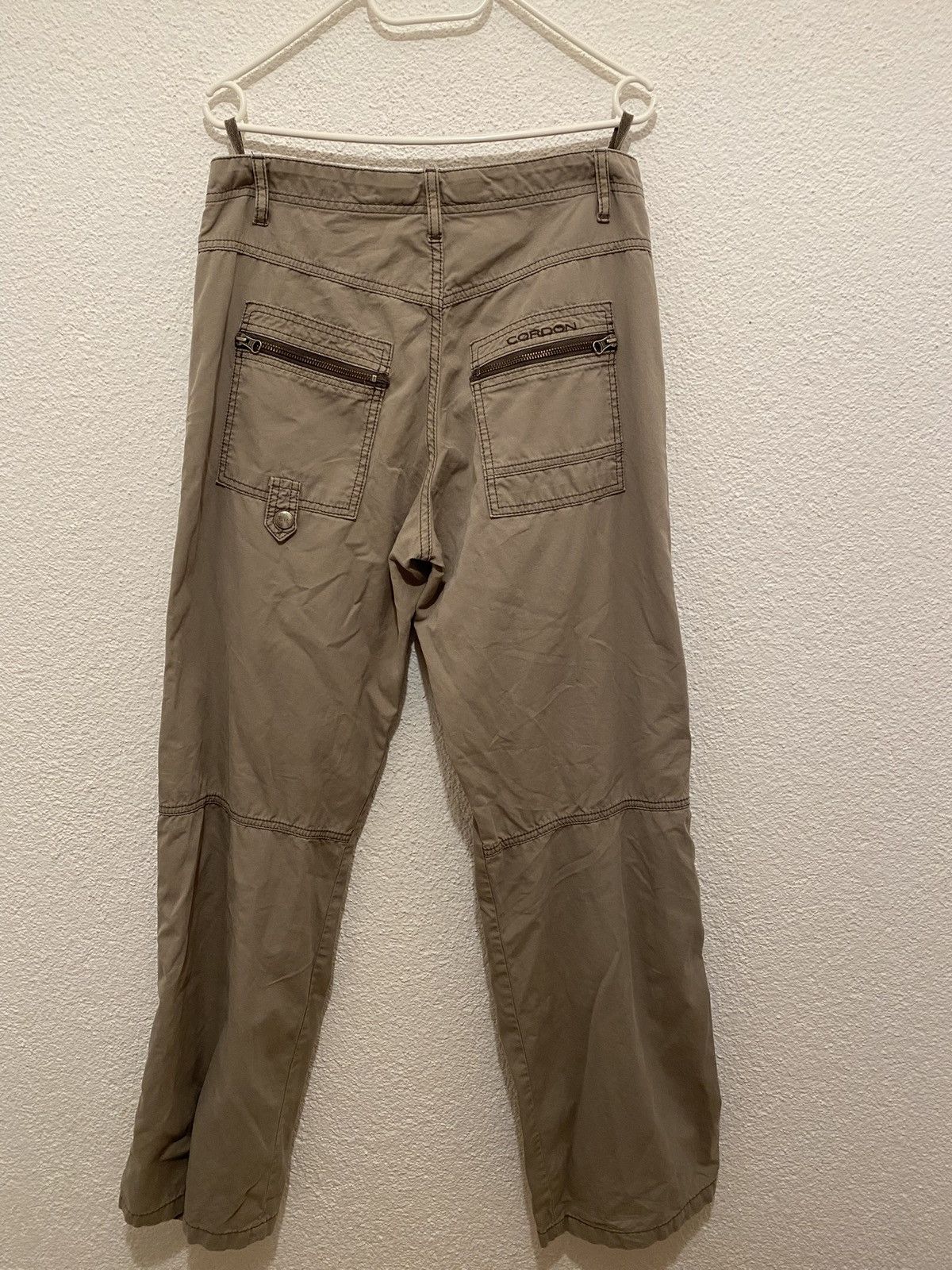 Cordon Avantgard Multipocket Pants Vintage Y2K Zip sexy