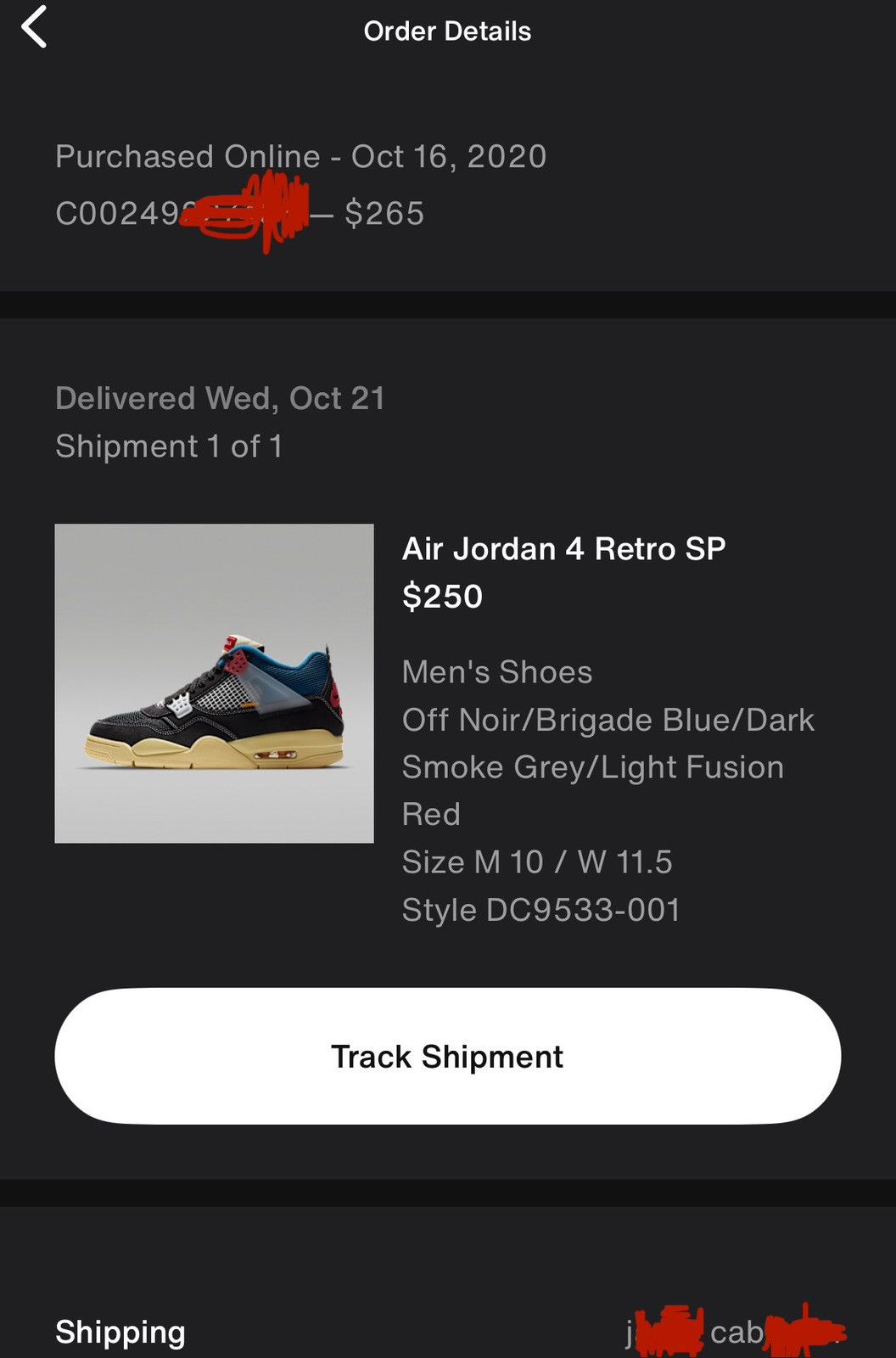 Jordan Brand × Union LA JORDAN RETRO 4 UNION Size US 10 / EU 43 - 9 Thumbnail