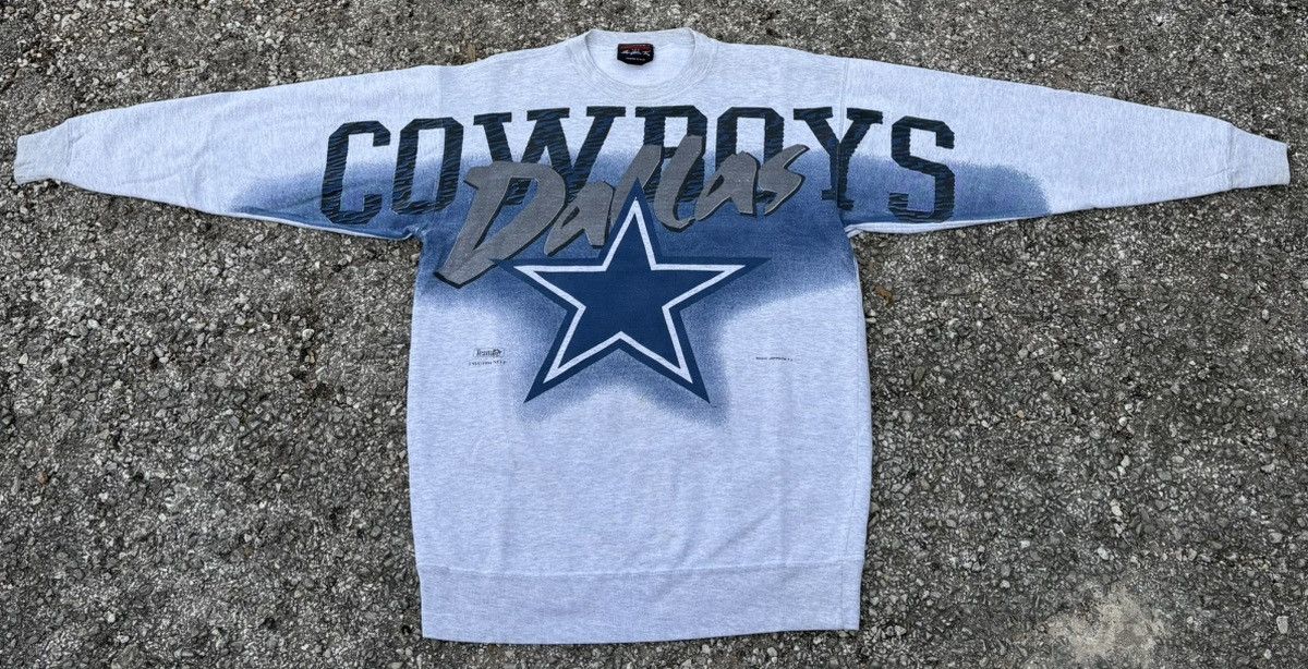 Other Vintage 1994 Dallas Cowboys Spellout Crewneck Size US L / EU 52-54 / 3 - 4 Thumbnail