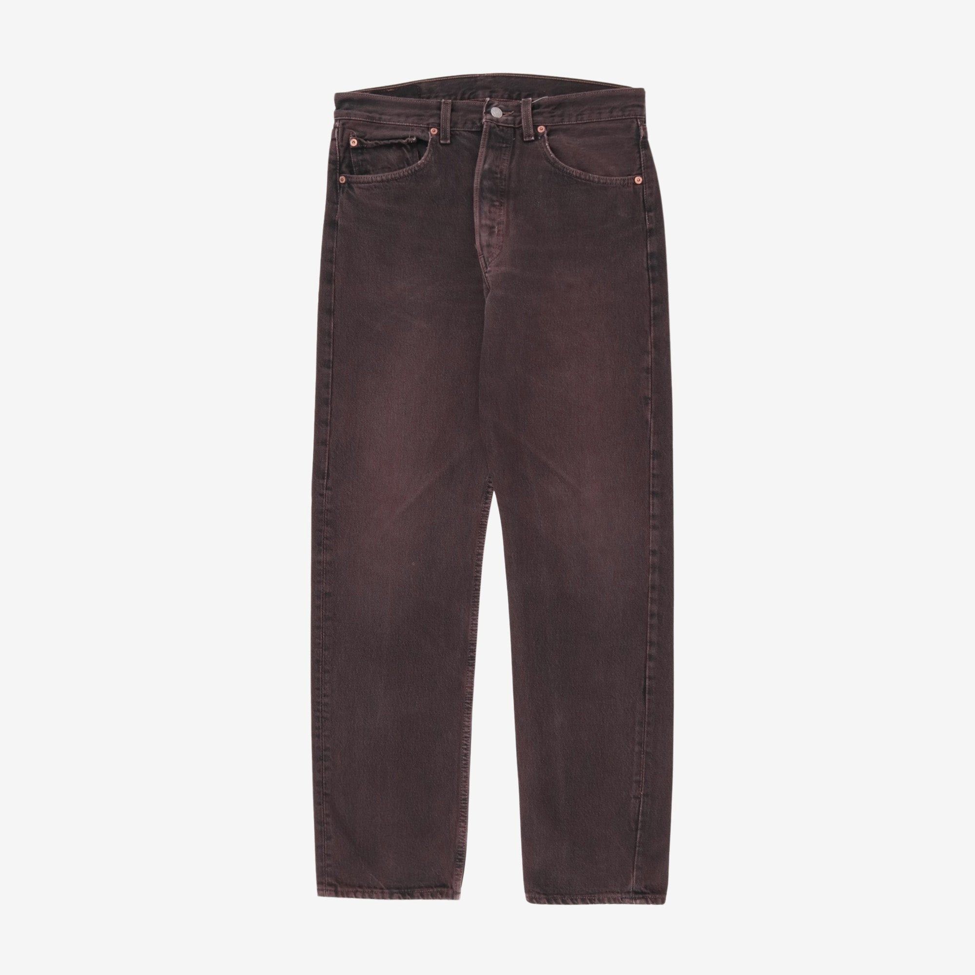 RARE 90s USA 501 overdyed