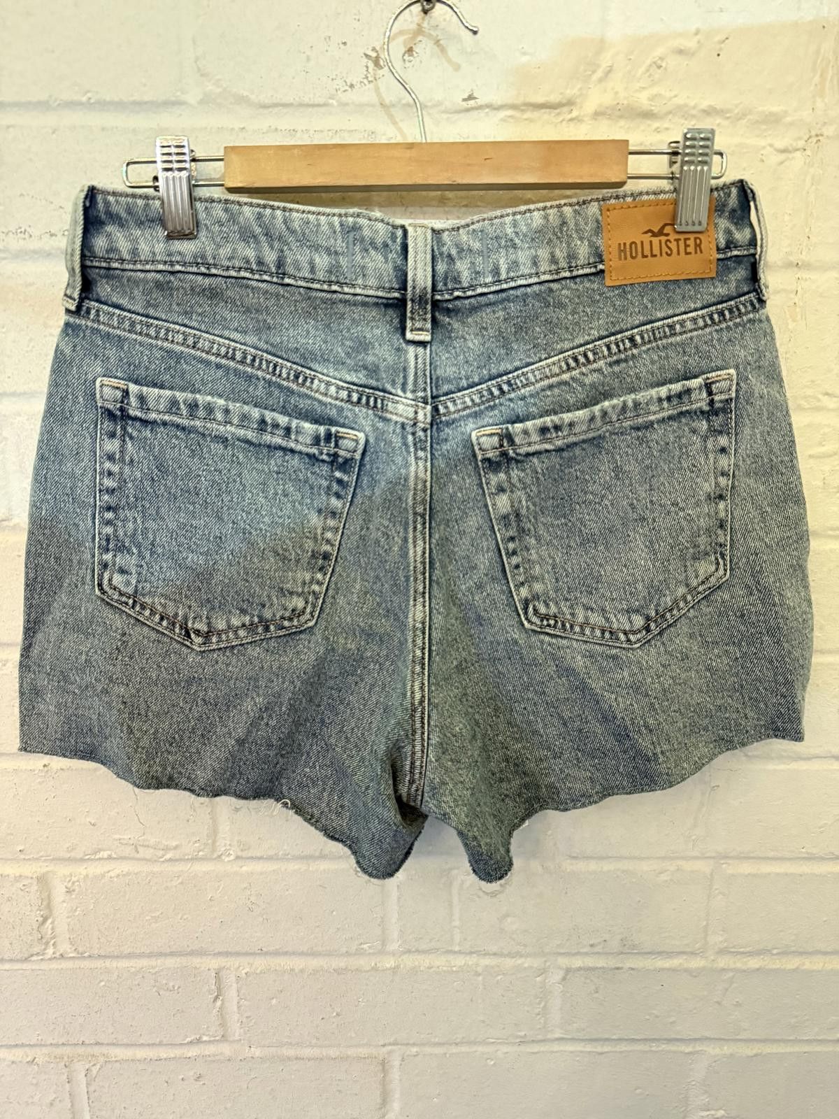 Hollister Hollister Women's Denim Shorts Size 27 Size 27" / US 4 / IT 40 - 4 Thumbnail