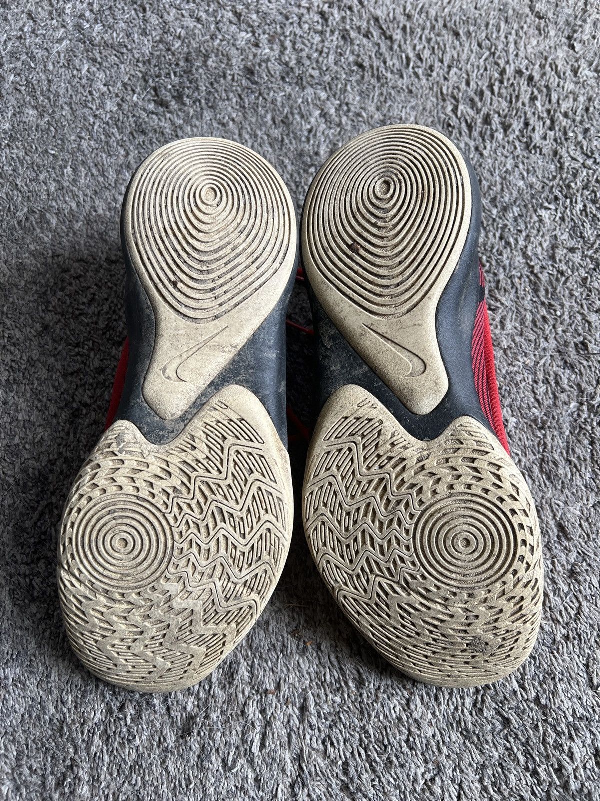 Nike Nike Precision IV University Red Sneakers Size US 12 / EU 45 - 5 Thumbnail